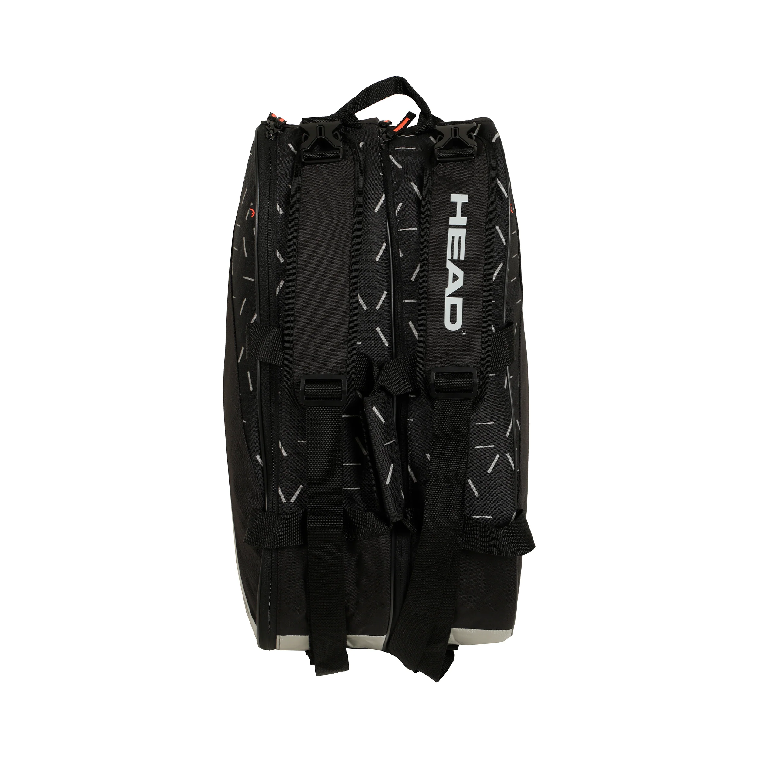 Team Padel Bag L Paletero-Negro,Plateado - Image 2