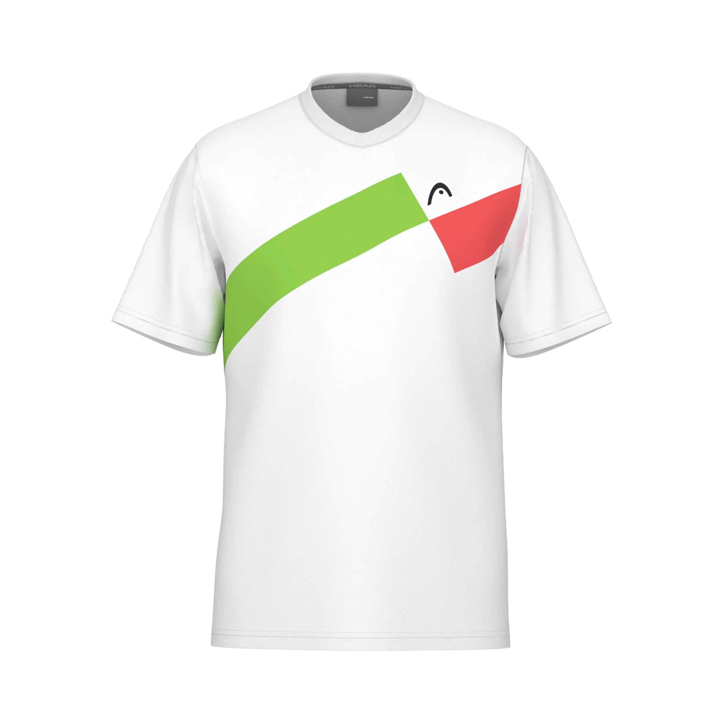 Topspin Camiseta De Manga Corta Chicos-Rojo,Blanco
