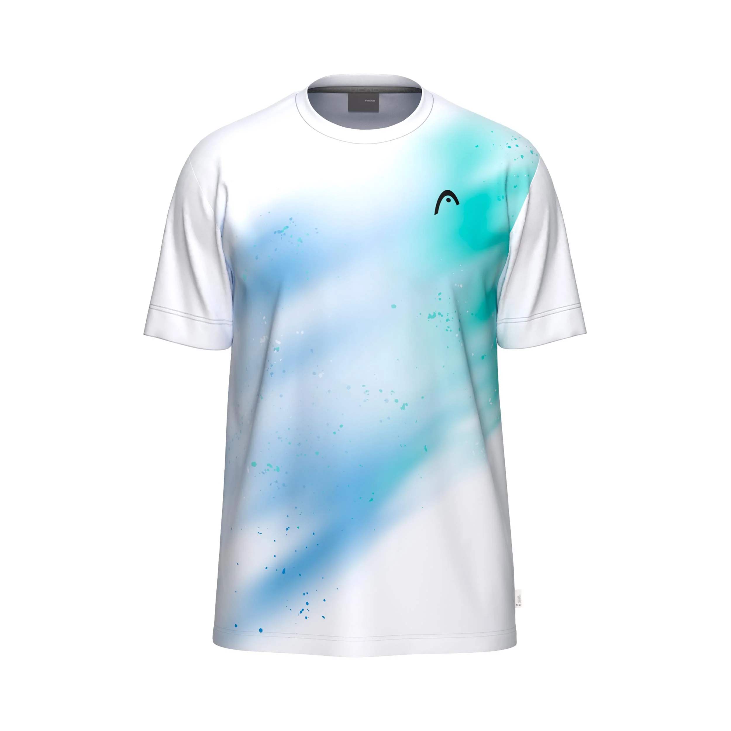 Topspin Camiseta de manga corta Chicos - turquesa, blanco