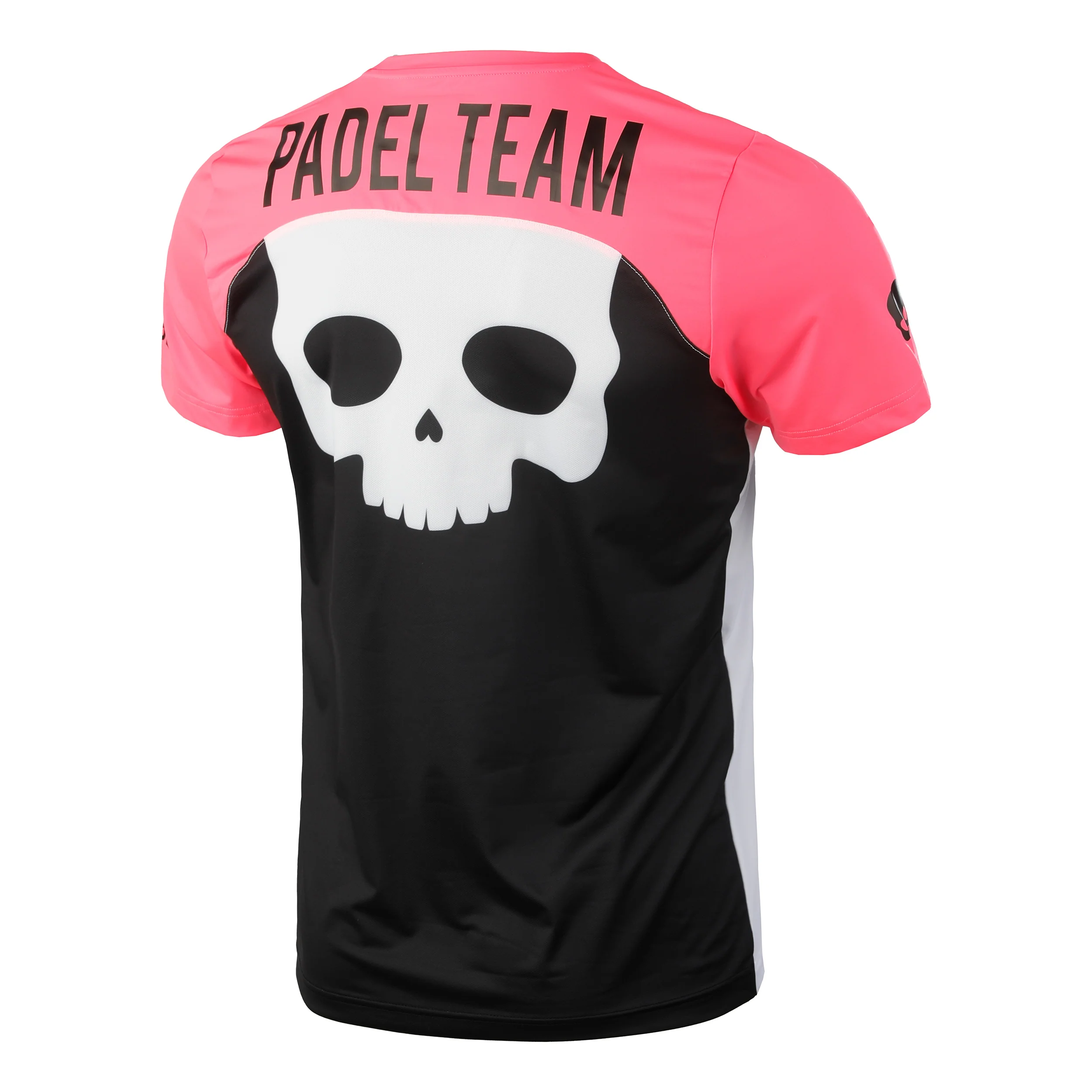 Tech Team Camiseta De Manga Corta Hombres-Blanco,Rosa - Image 2