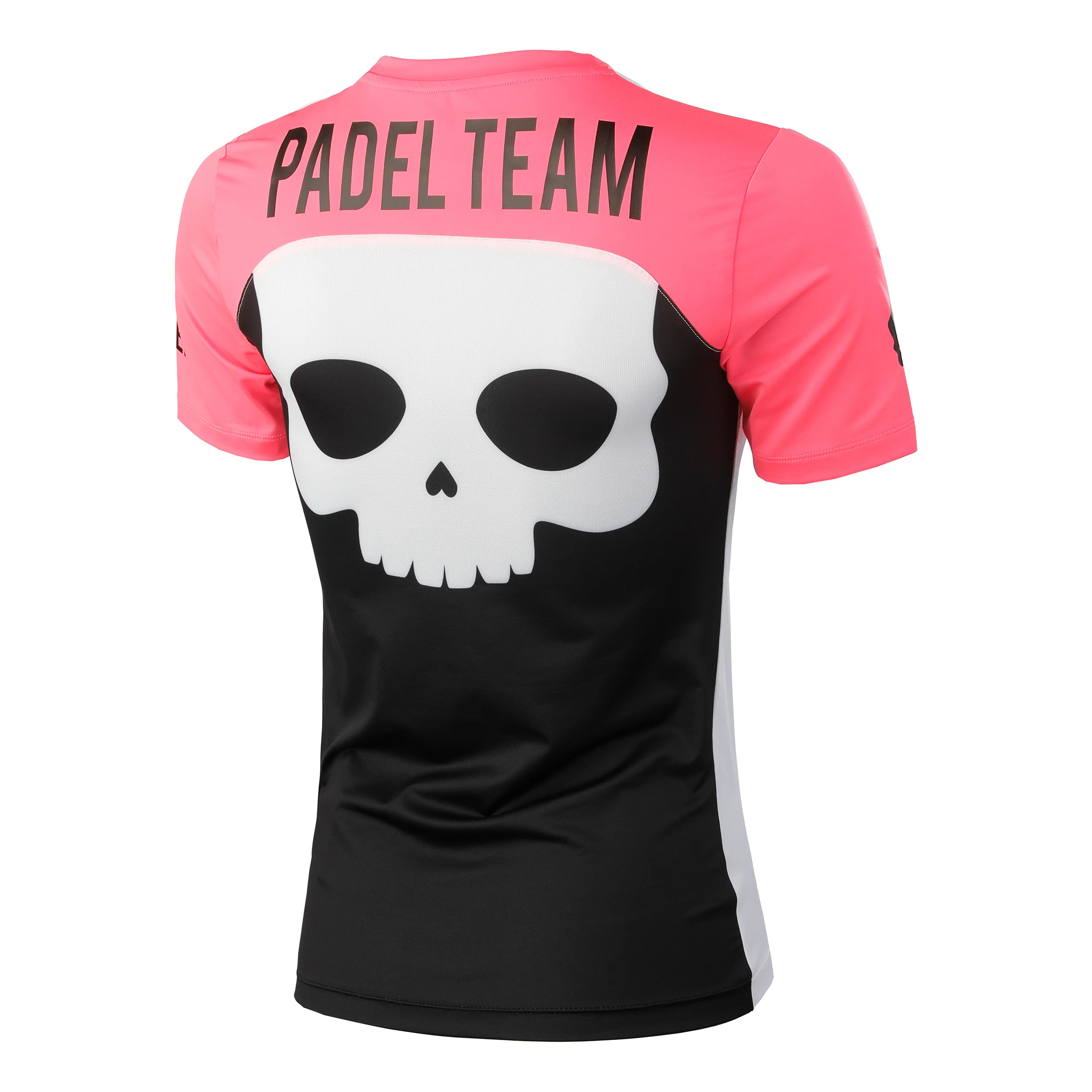 Tech Team Camiseta De Manga Corta Mujeres-Blanco,Rosa - Image 2