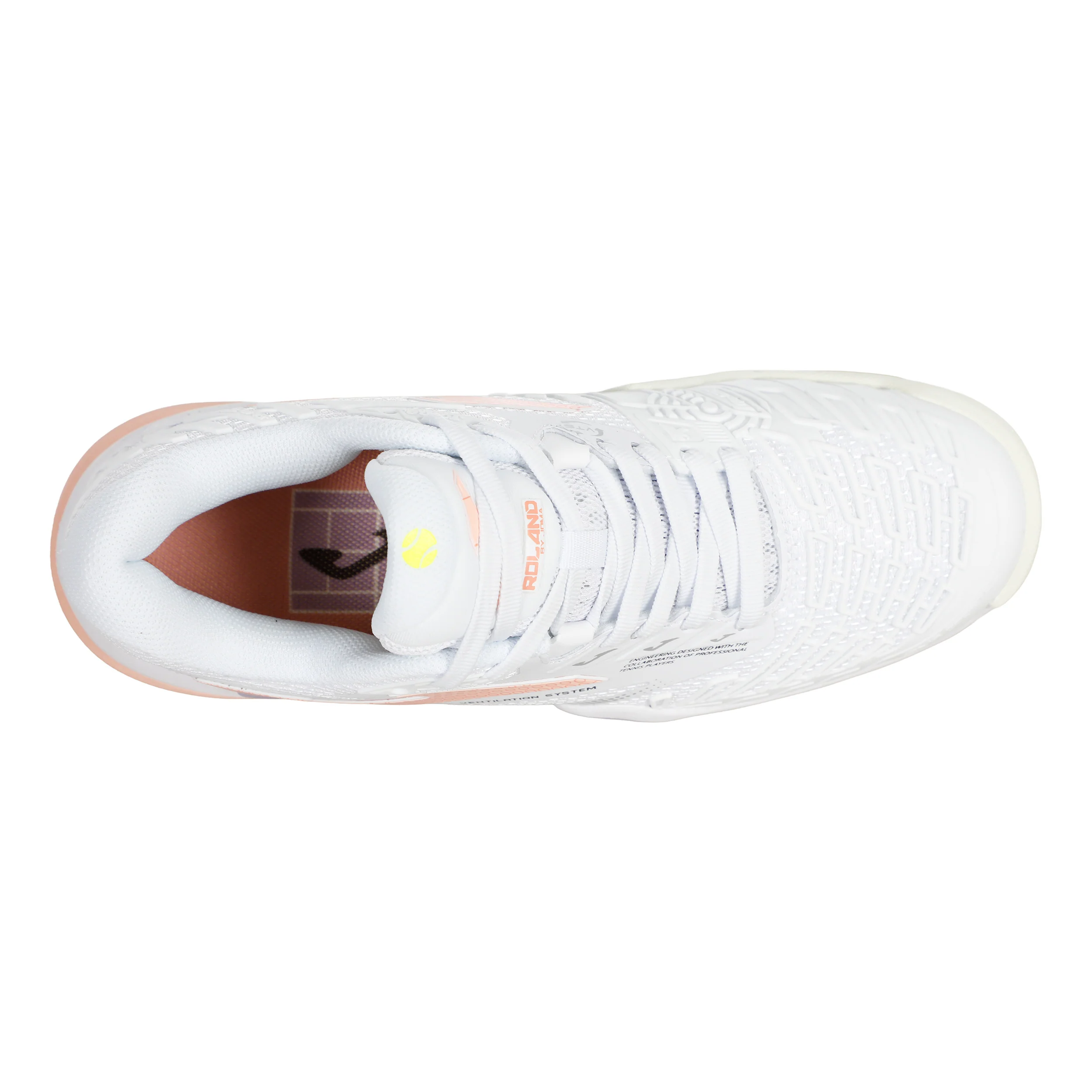 Roland Lady Zapatilla tierra batida Mujeres-blanco - Image 3