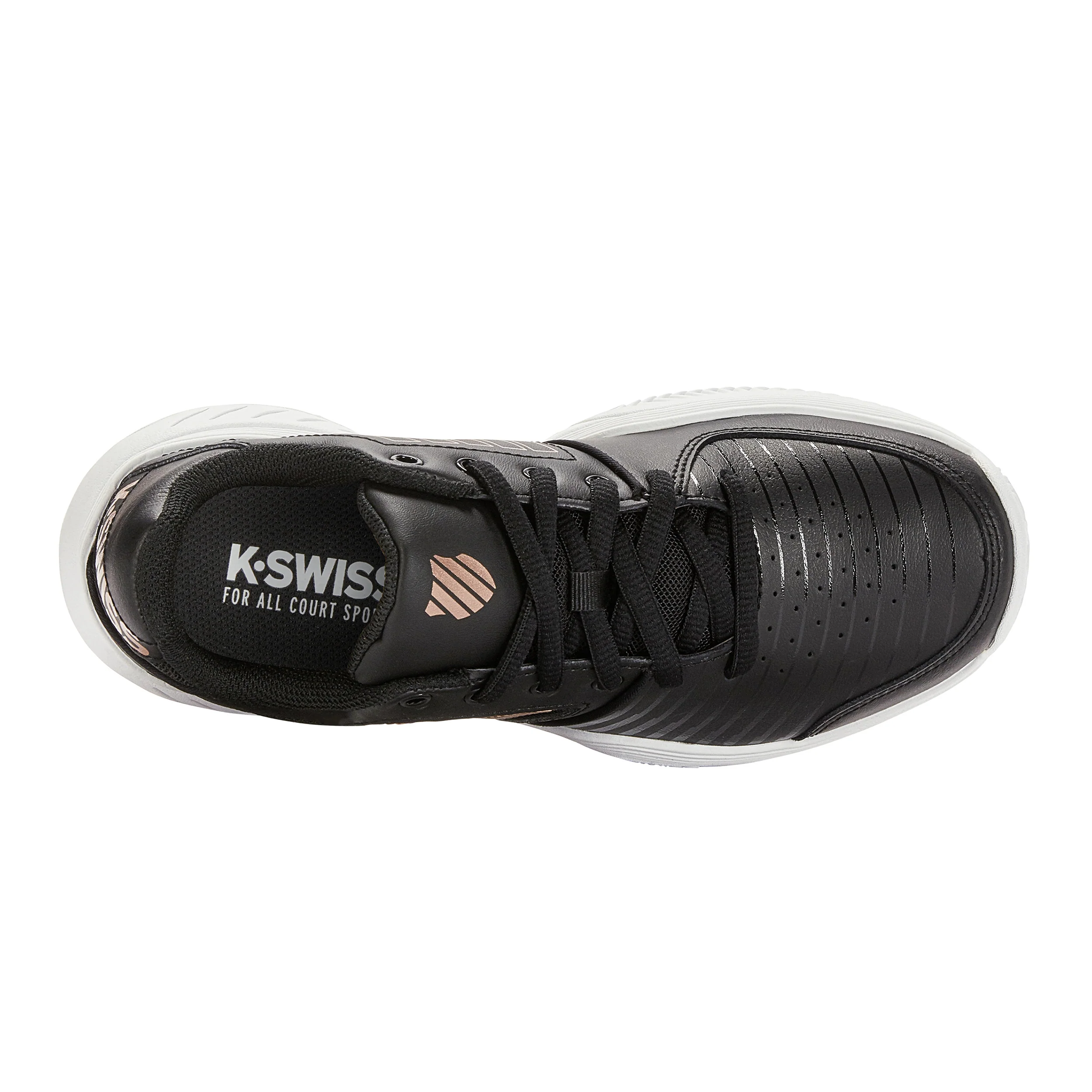 Court Express Zapatilla Tierra Batida Mujeres-Negro - Image 3