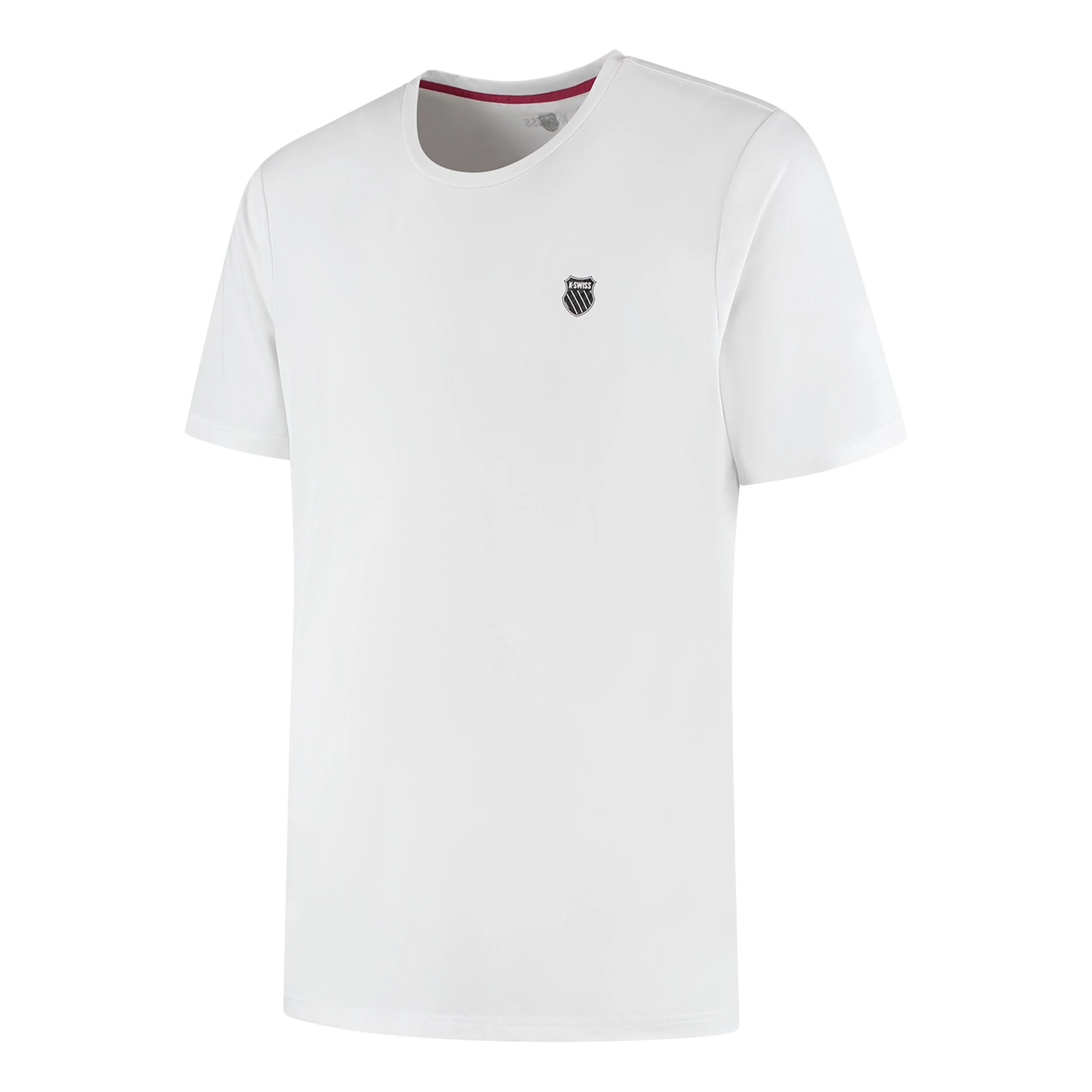 Hypercourt Basic Camiseta de manga corta Hombres - blanco