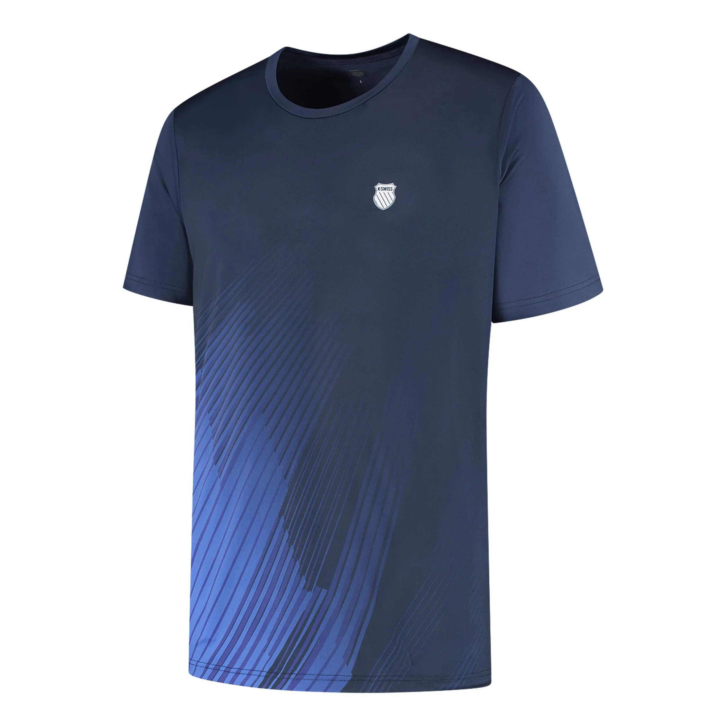 Hypercourt Print Camiseta de manga corta Hombres - azul oscuro