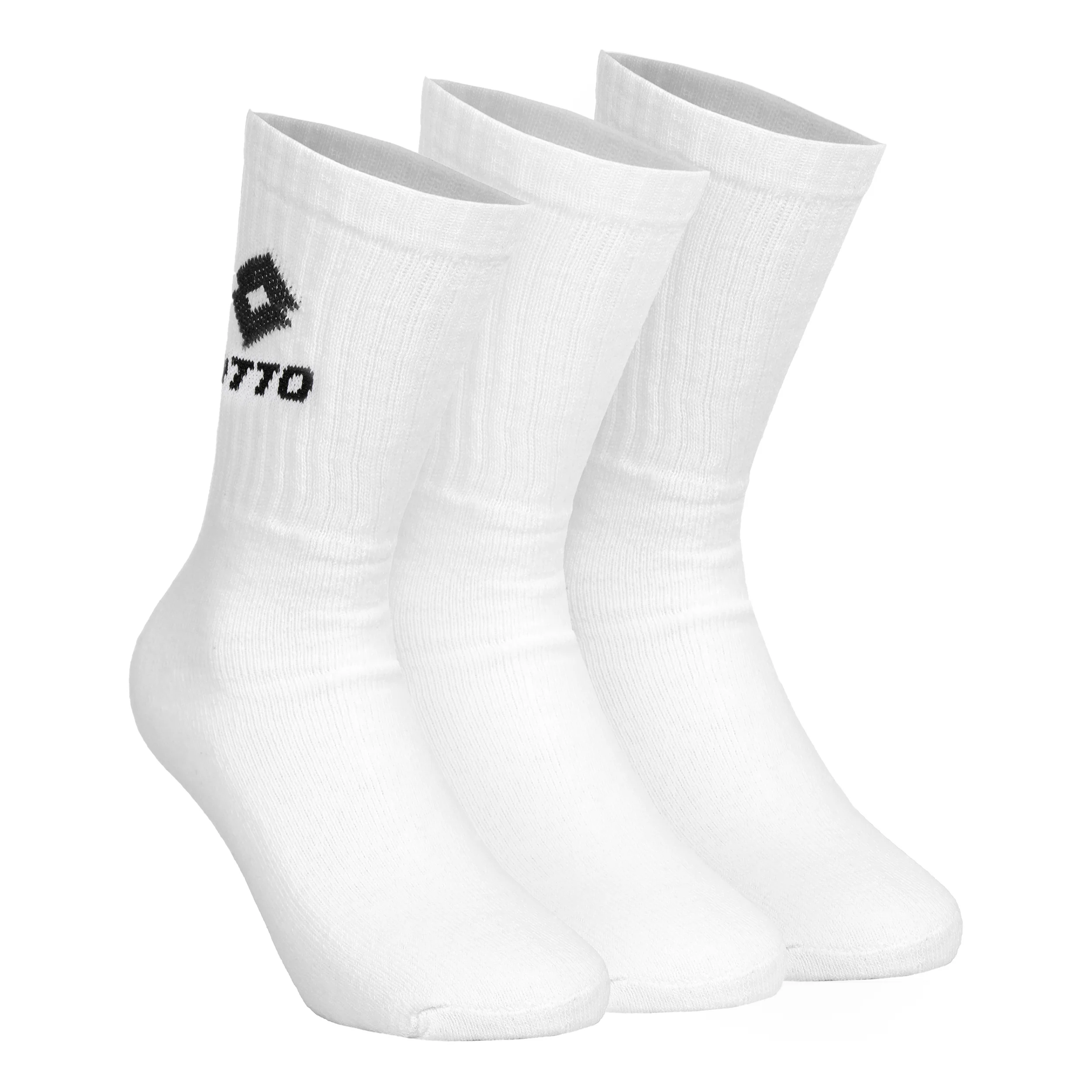 Calcetines De Tenis Pack De 3-Blanco