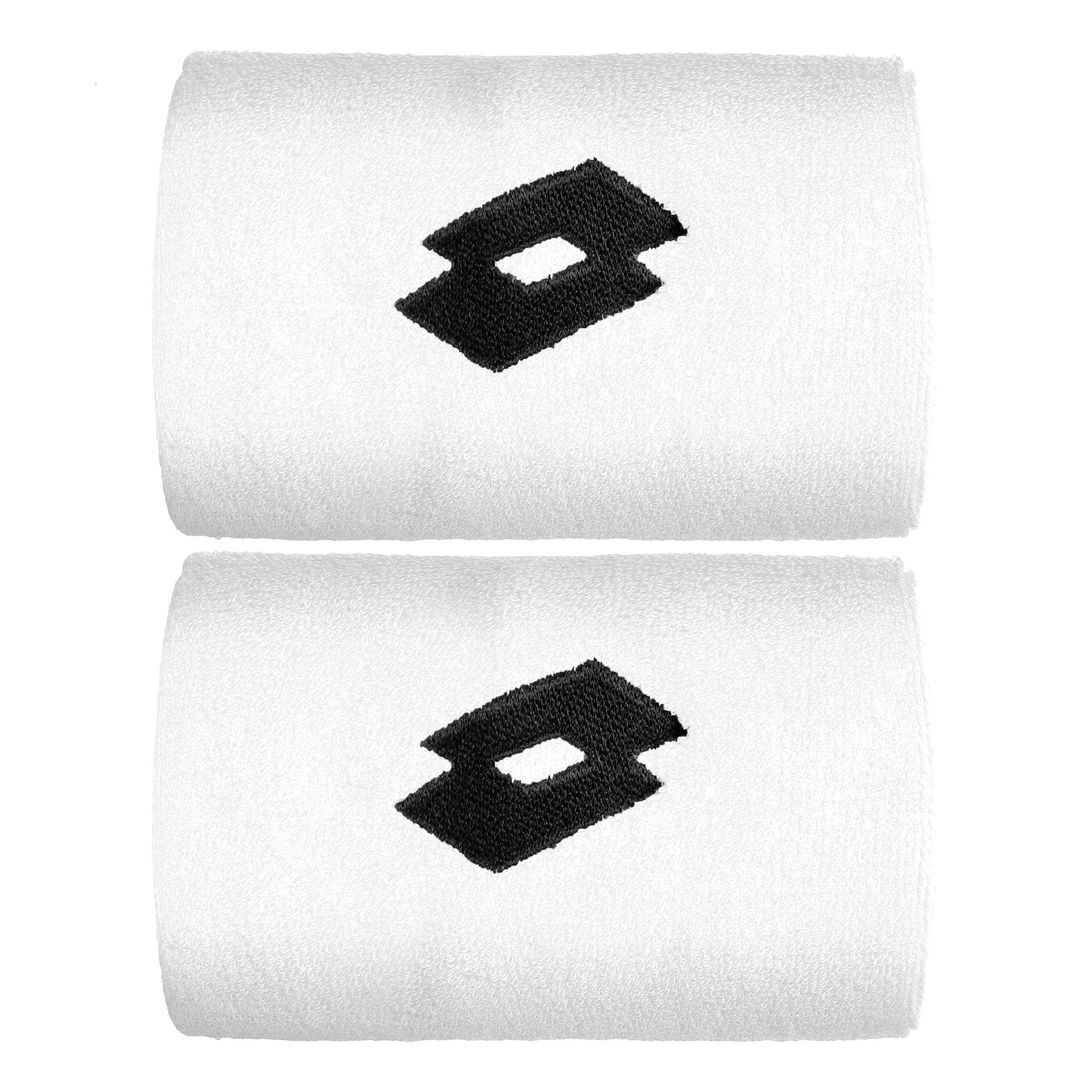 Cinta para sudor Pack de 2 corto - blanco, negro