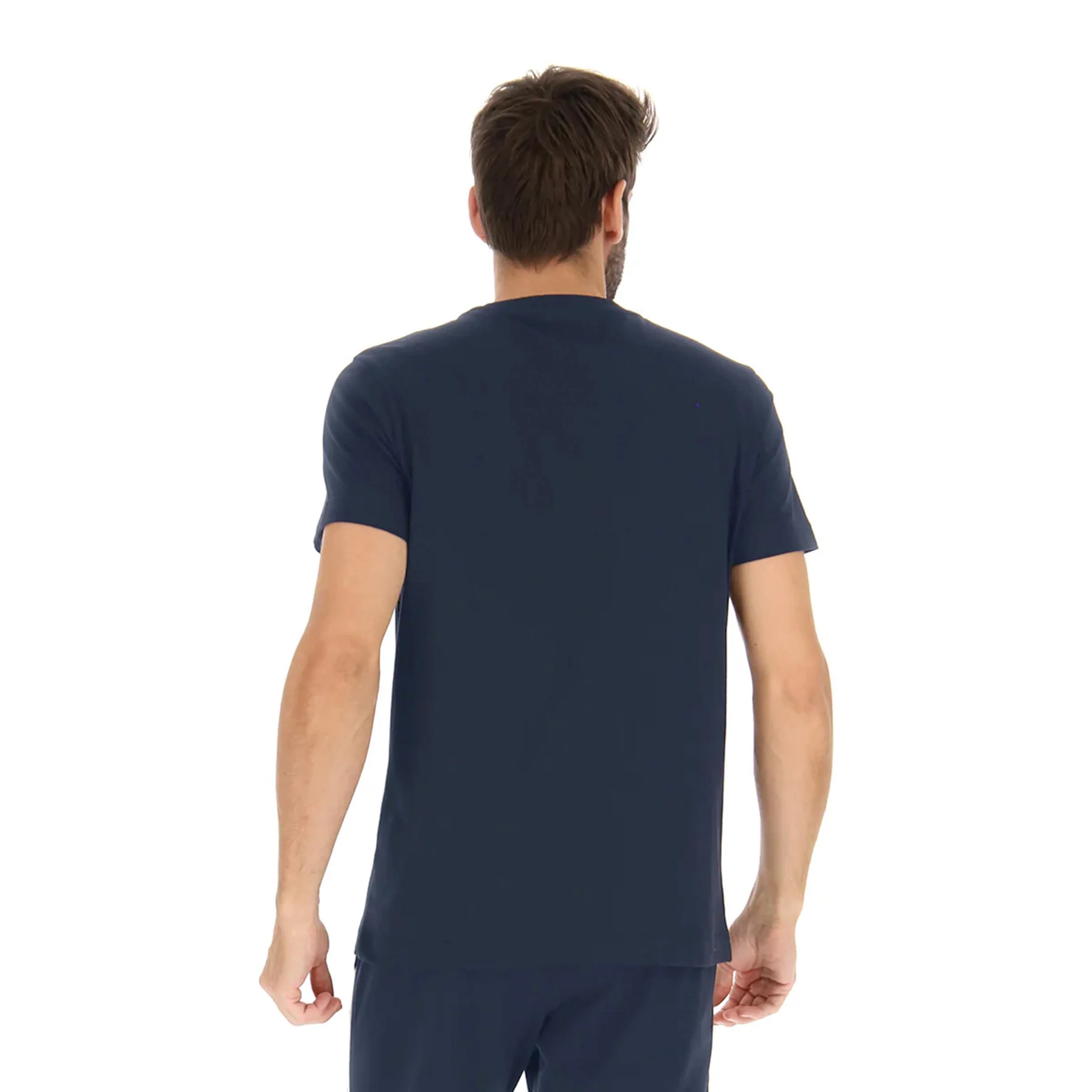 MSC II Logo Camiseta de manga corta Hombres - azul oscuro, blanco - Image 2