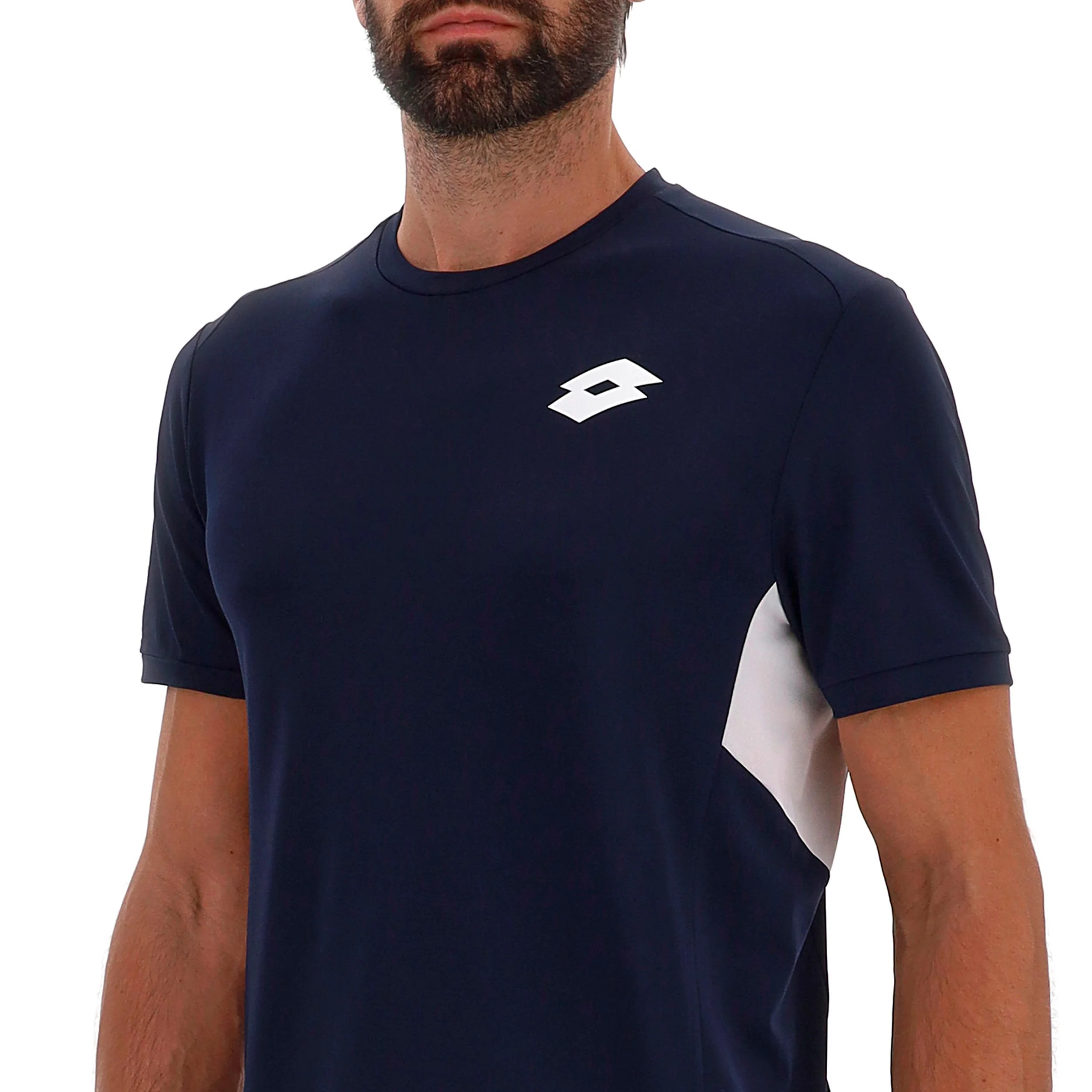Squadra IV Camiseta de manga corta Hombres - azul oscuro, blanco - Image 3