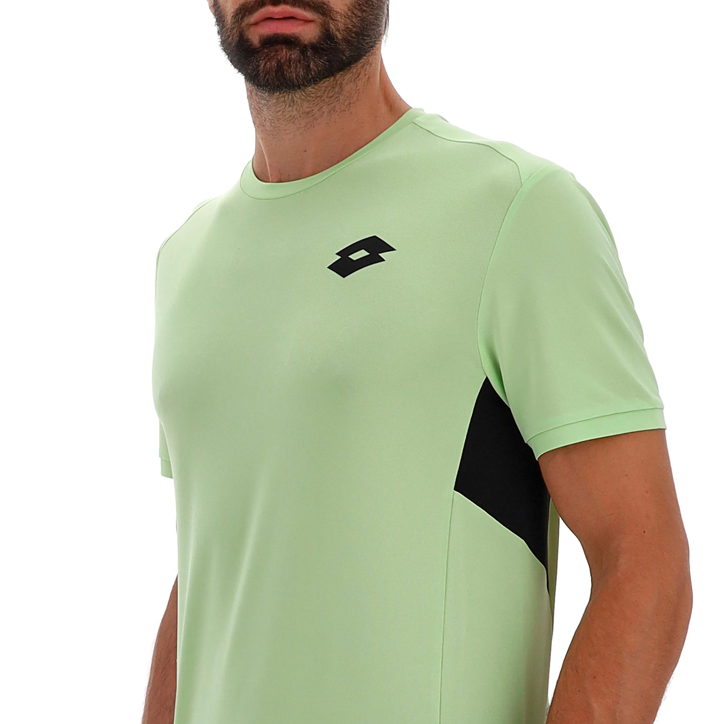 Squadra IV Camiseta de manga corta Hombres - verde neón, negro - Image 3