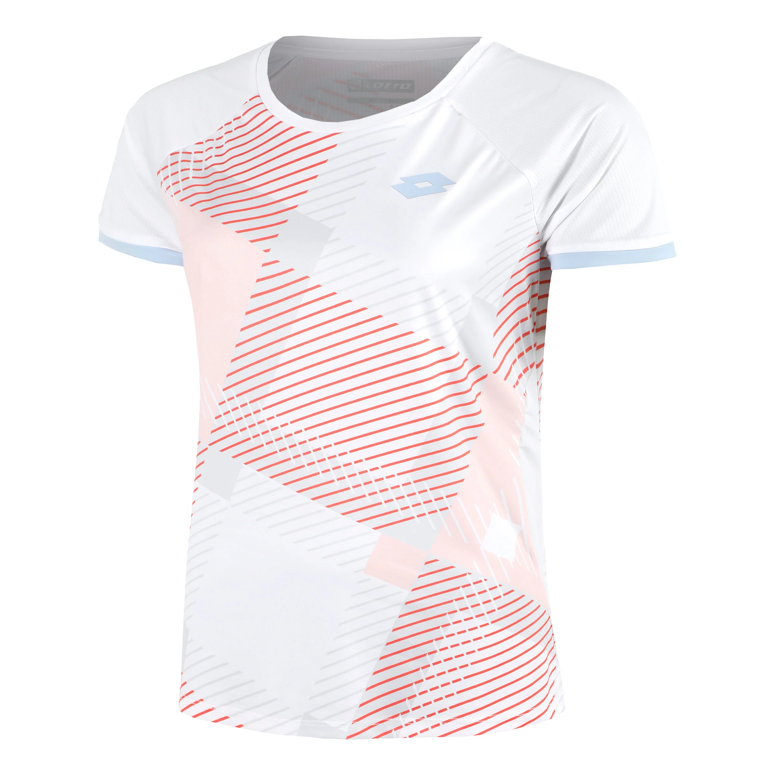 Tech IV D1 Camiseta De Manga Corta Mujeres-Rosa,Blanco