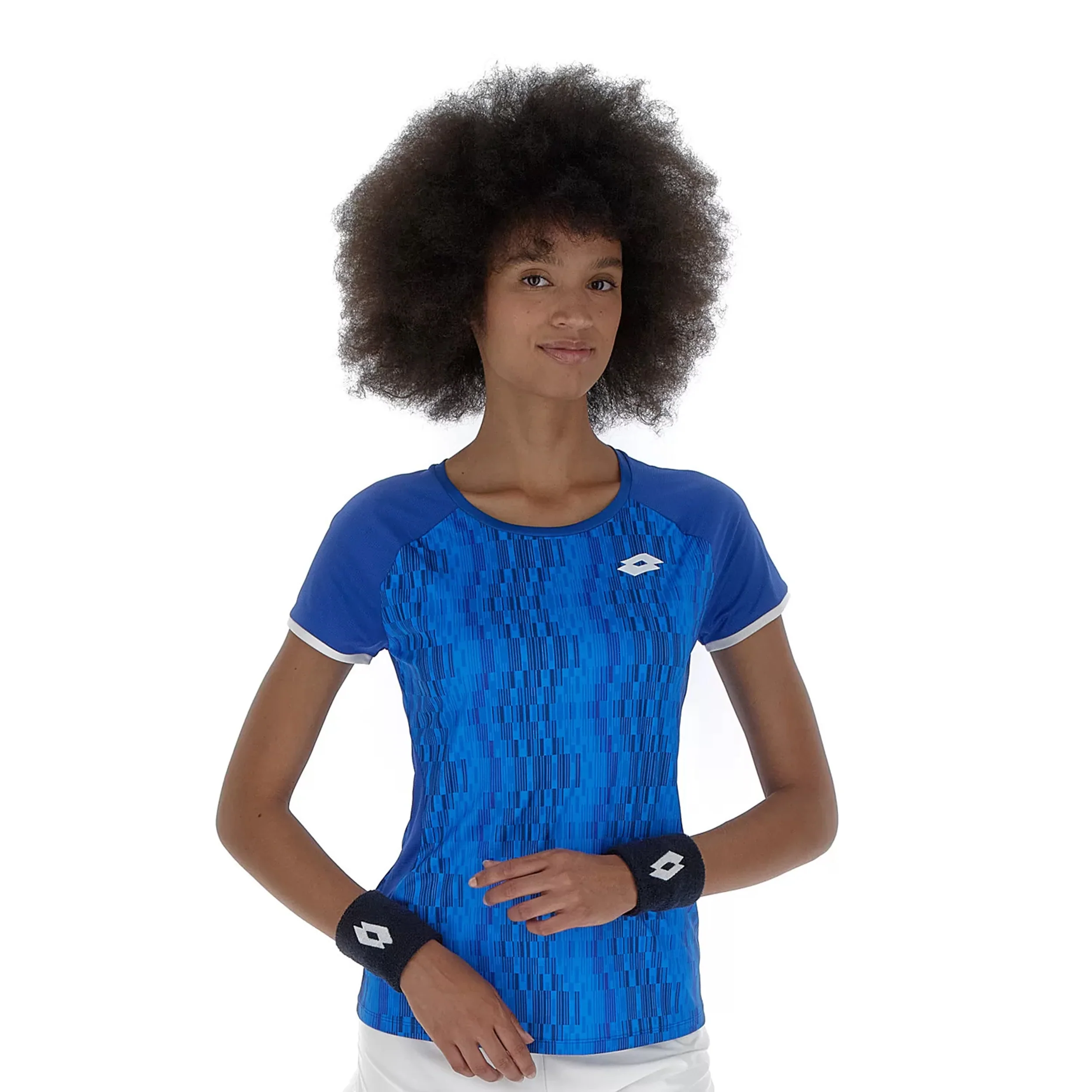 Tech IV D3 Camiseta De Manga Corta Mujeres-Azul - Image 6