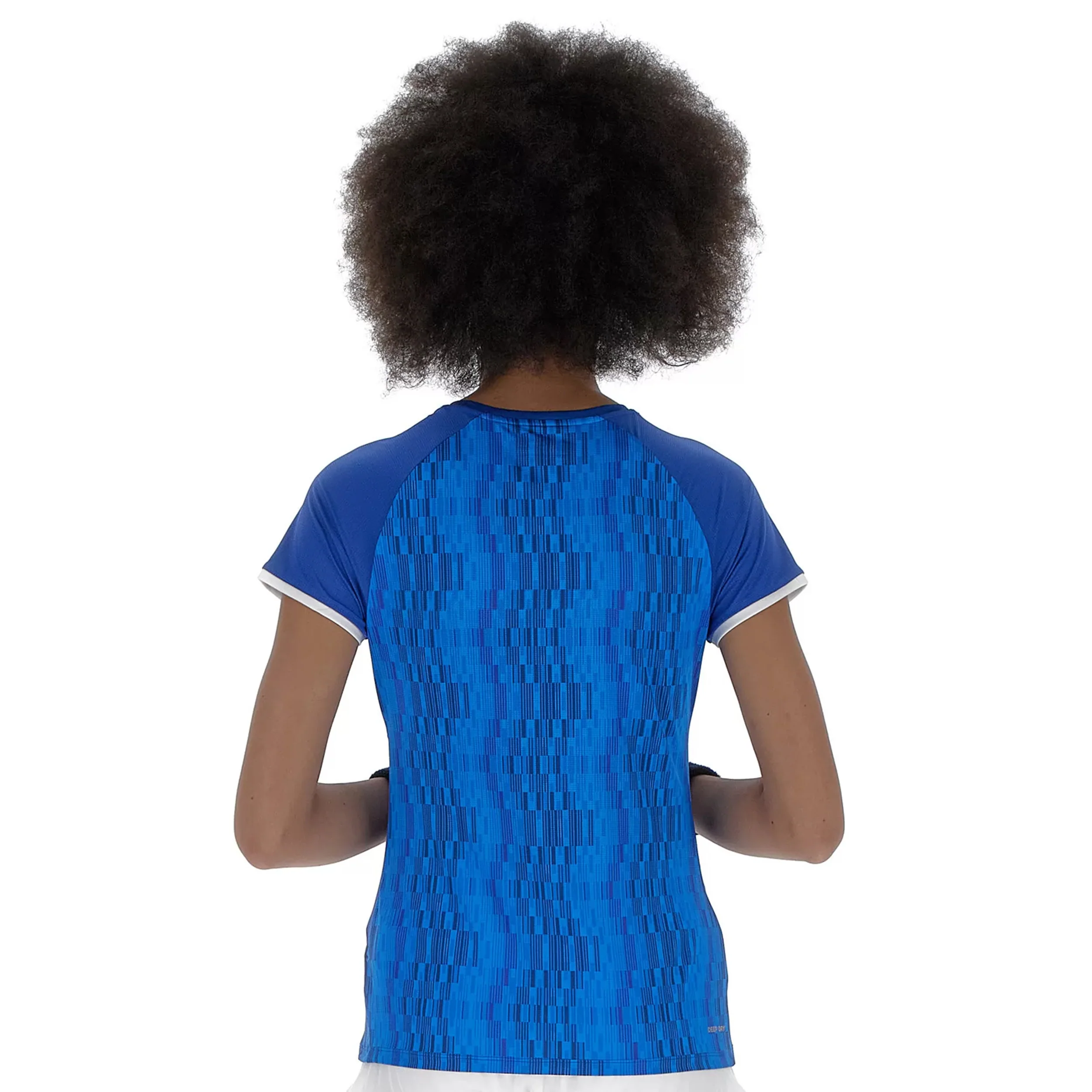 Tech IV D3 Camiseta De Manga Corta Mujeres-Azul - Image 7