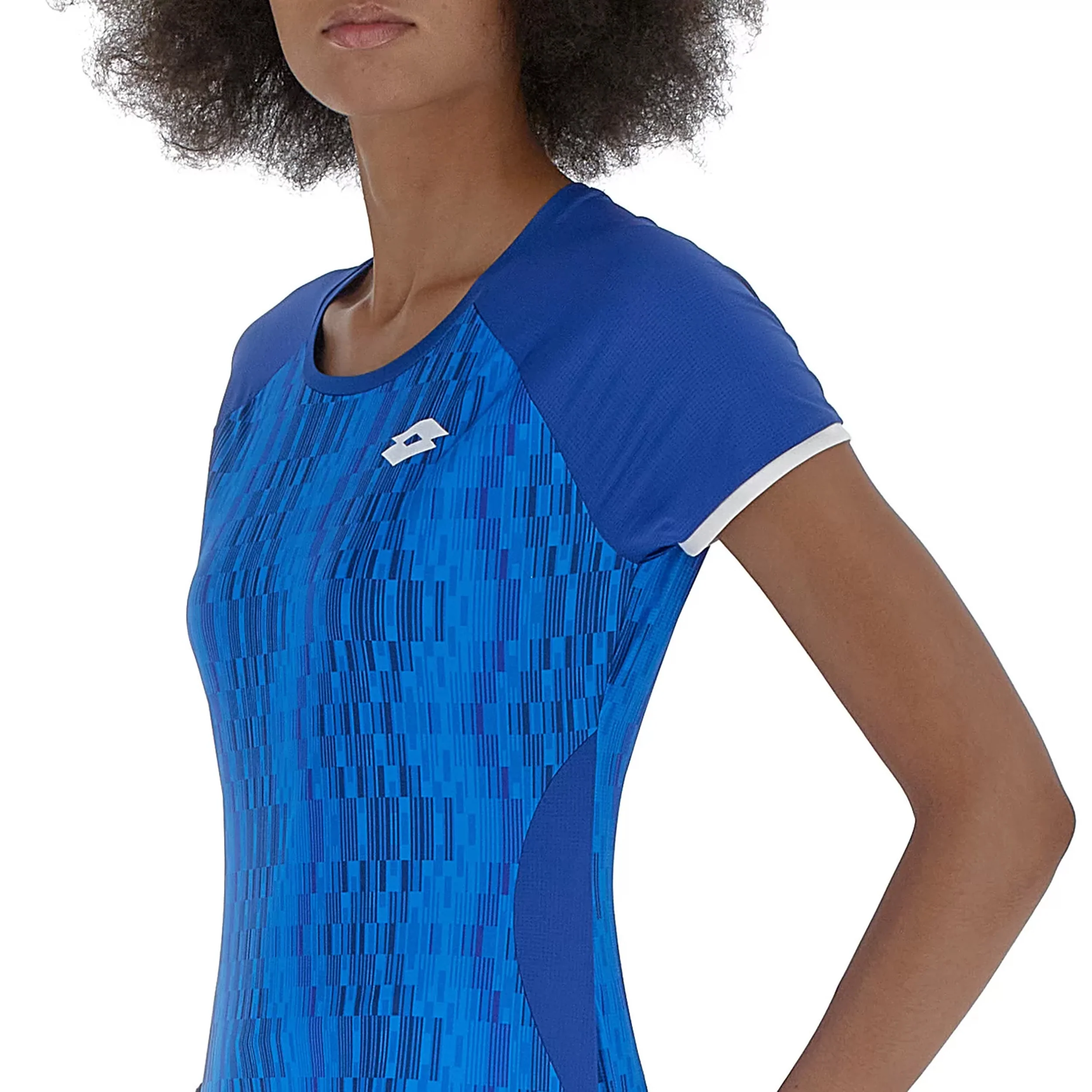 Tech IV D3 Camiseta De Manga Corta Mujeres-Azul - Image 8