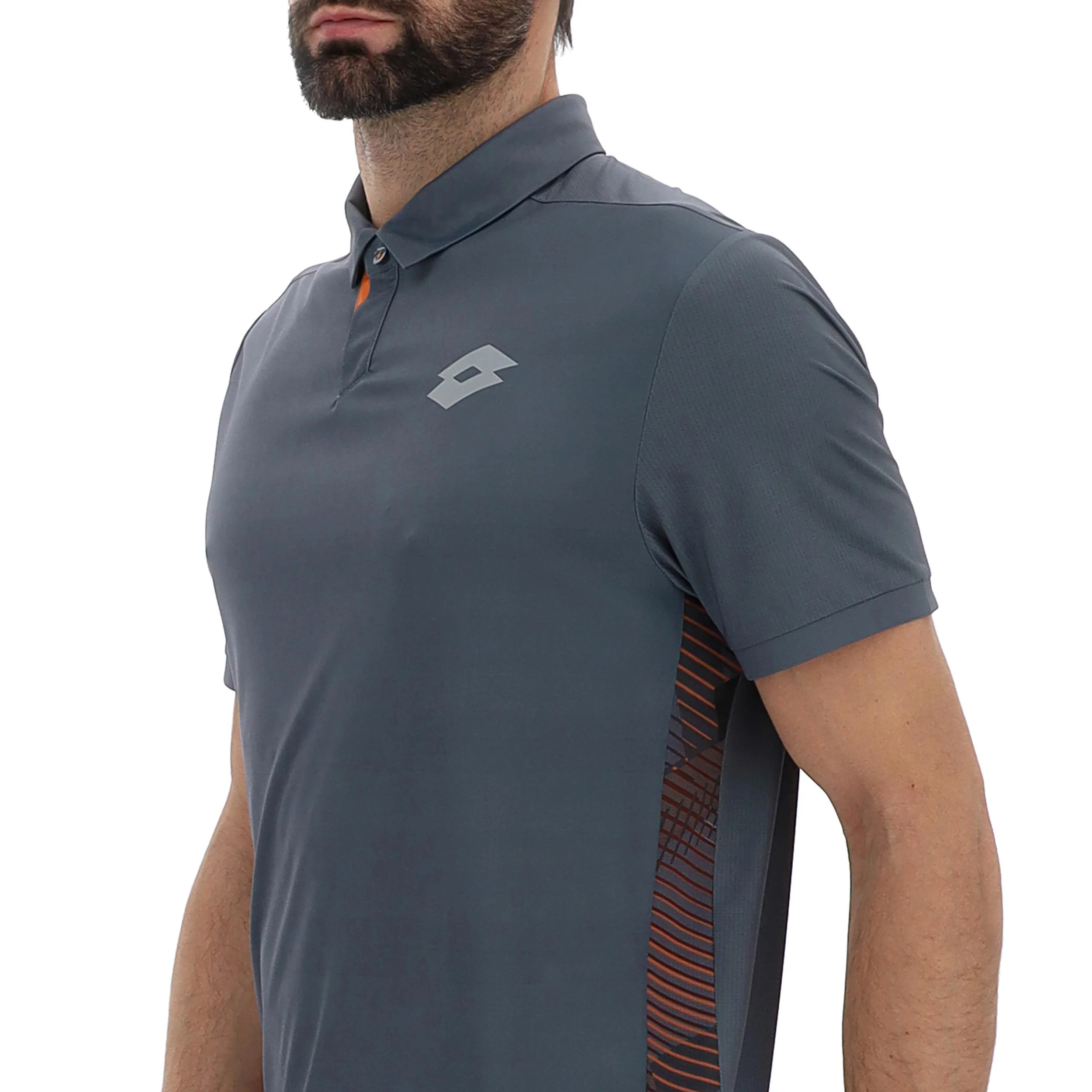 Tech IV Polo Hombres-gris claro - Image 3