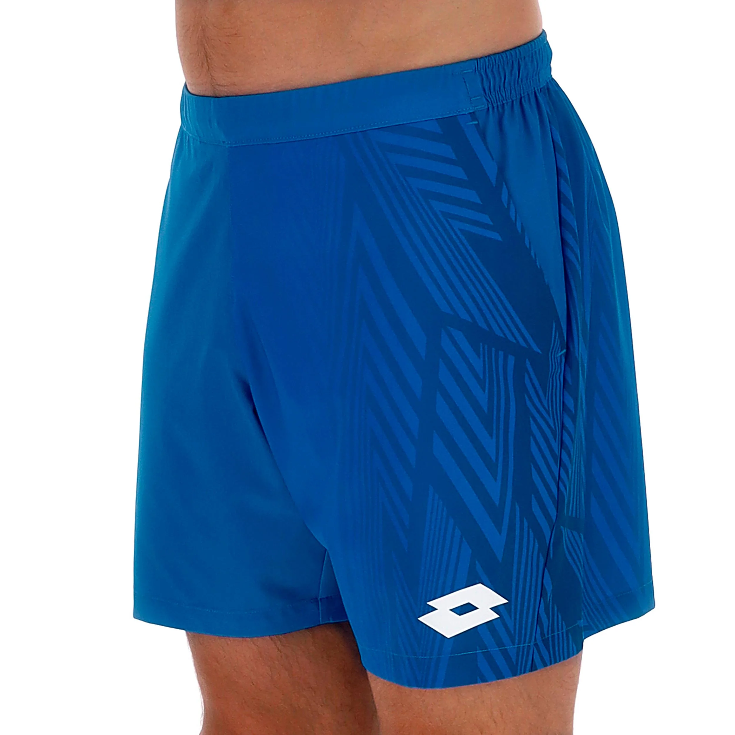 Tech V Shorts Hombres - azul, gris - Image 3