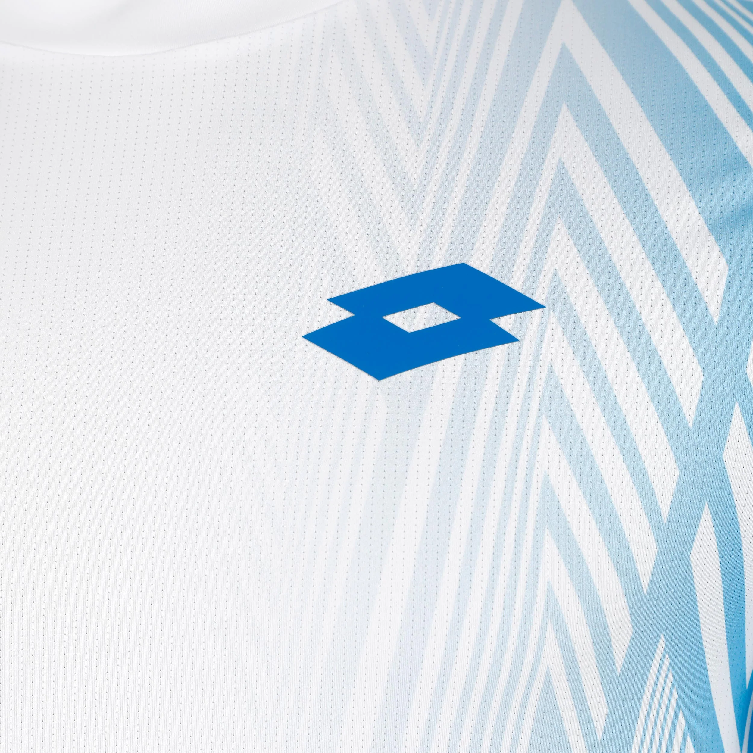 Tech VI Camiseta de manga corta Hombres - blanco, azul claro - Image 3