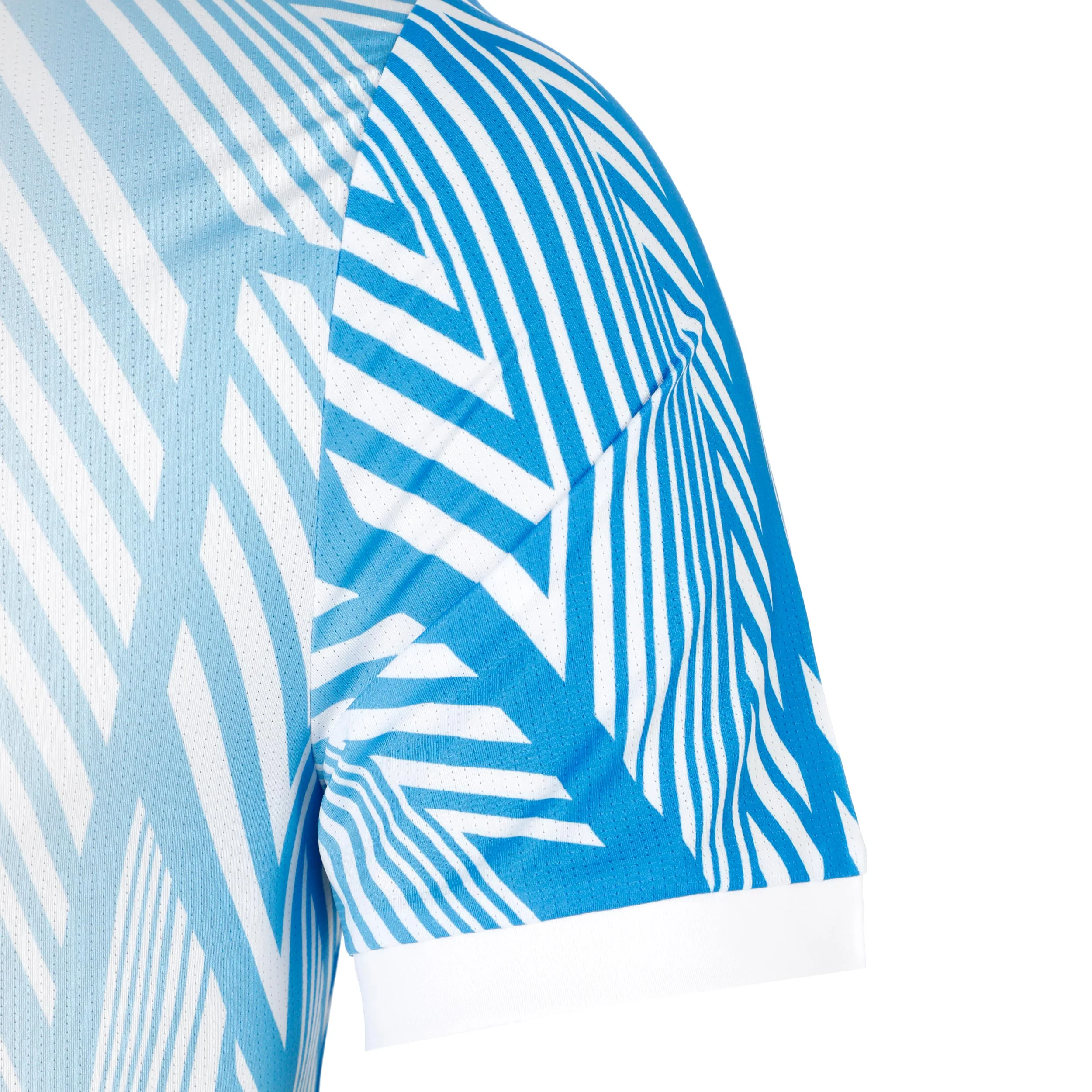 Tech VI Camiseta de manga corta Hombres - blanco, azul claro - Image 4