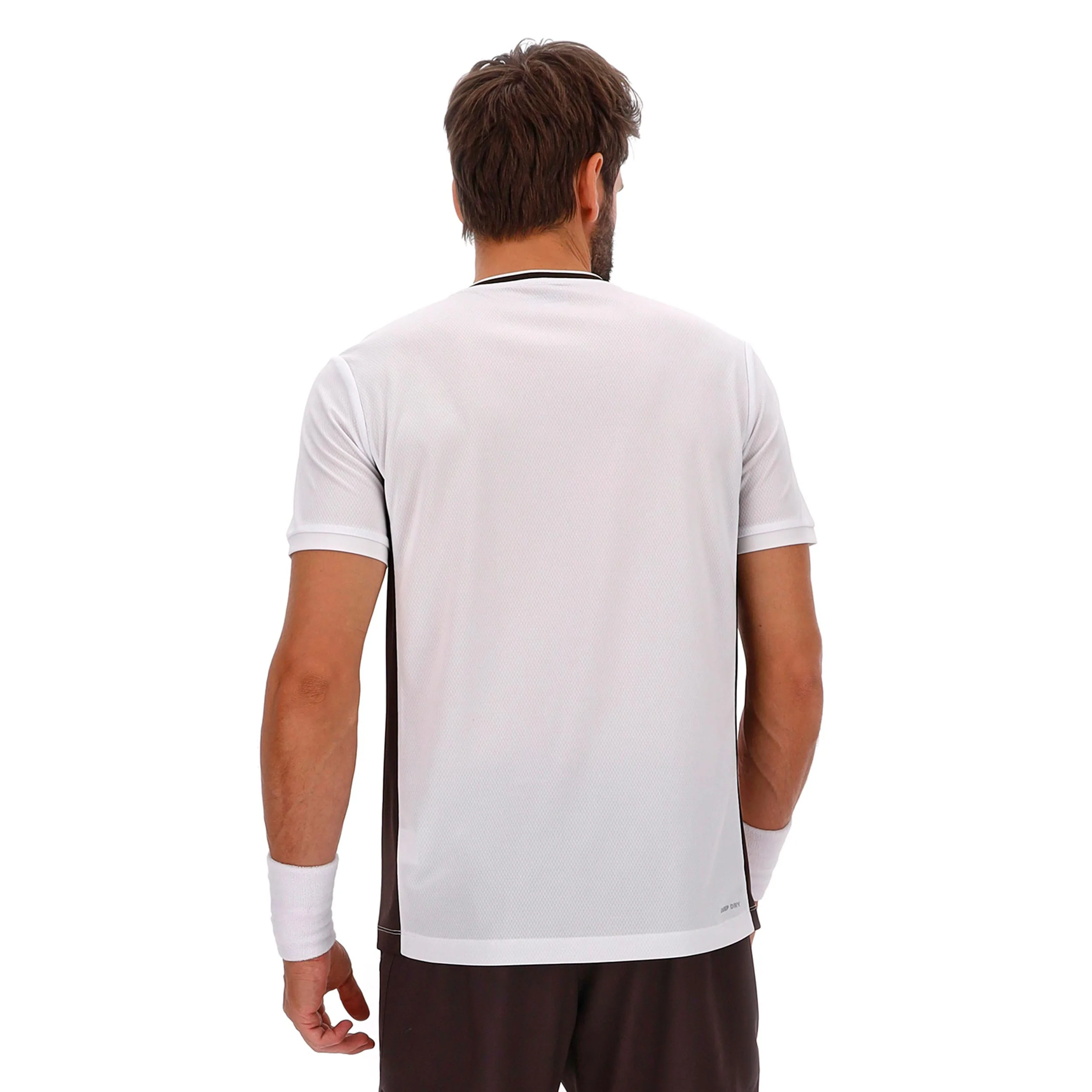 Tech VI Camiseta de manga corta Hombres - blanco, marrón - Image 2