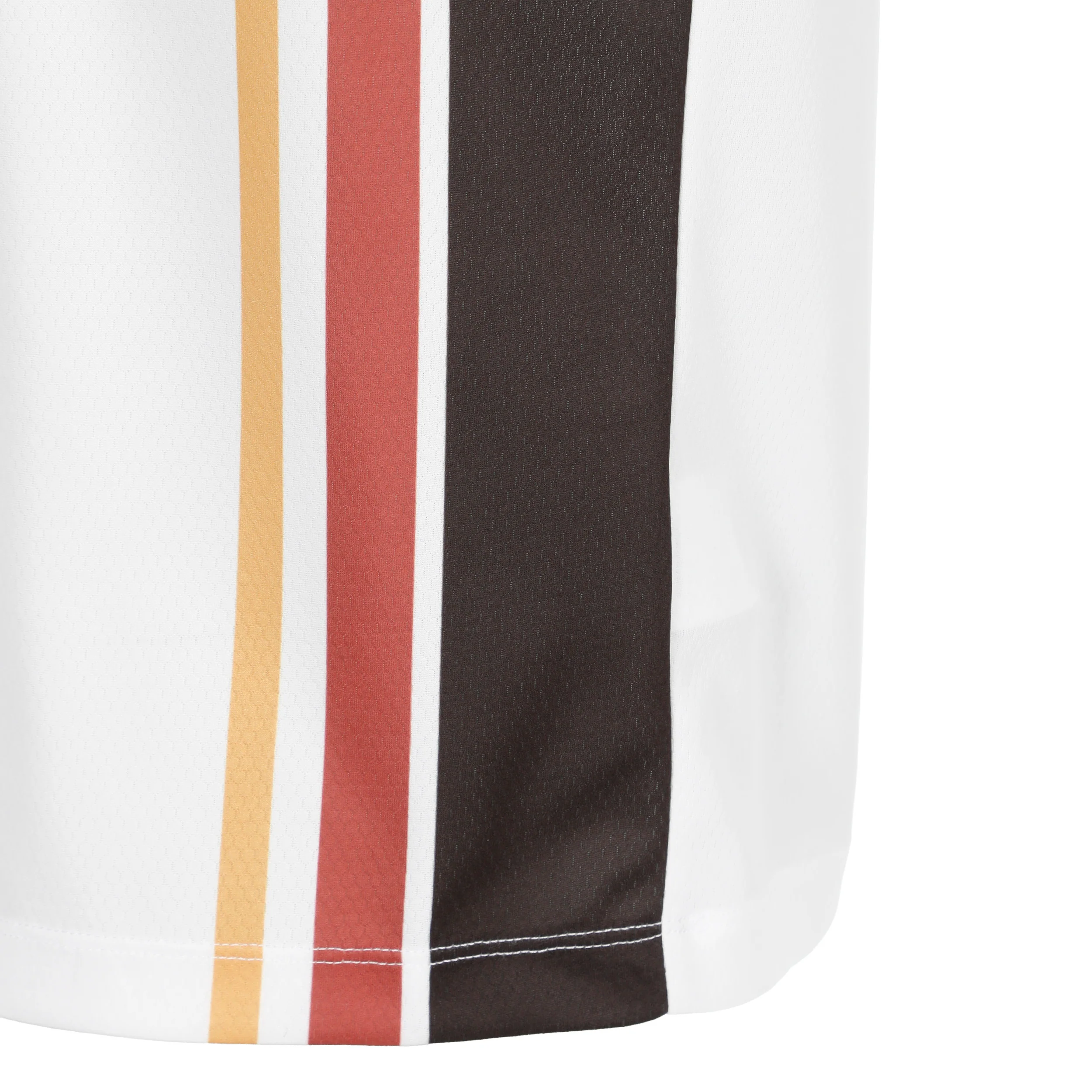 Tech VI Polo Hombres - blanco, marrón - Image 4
