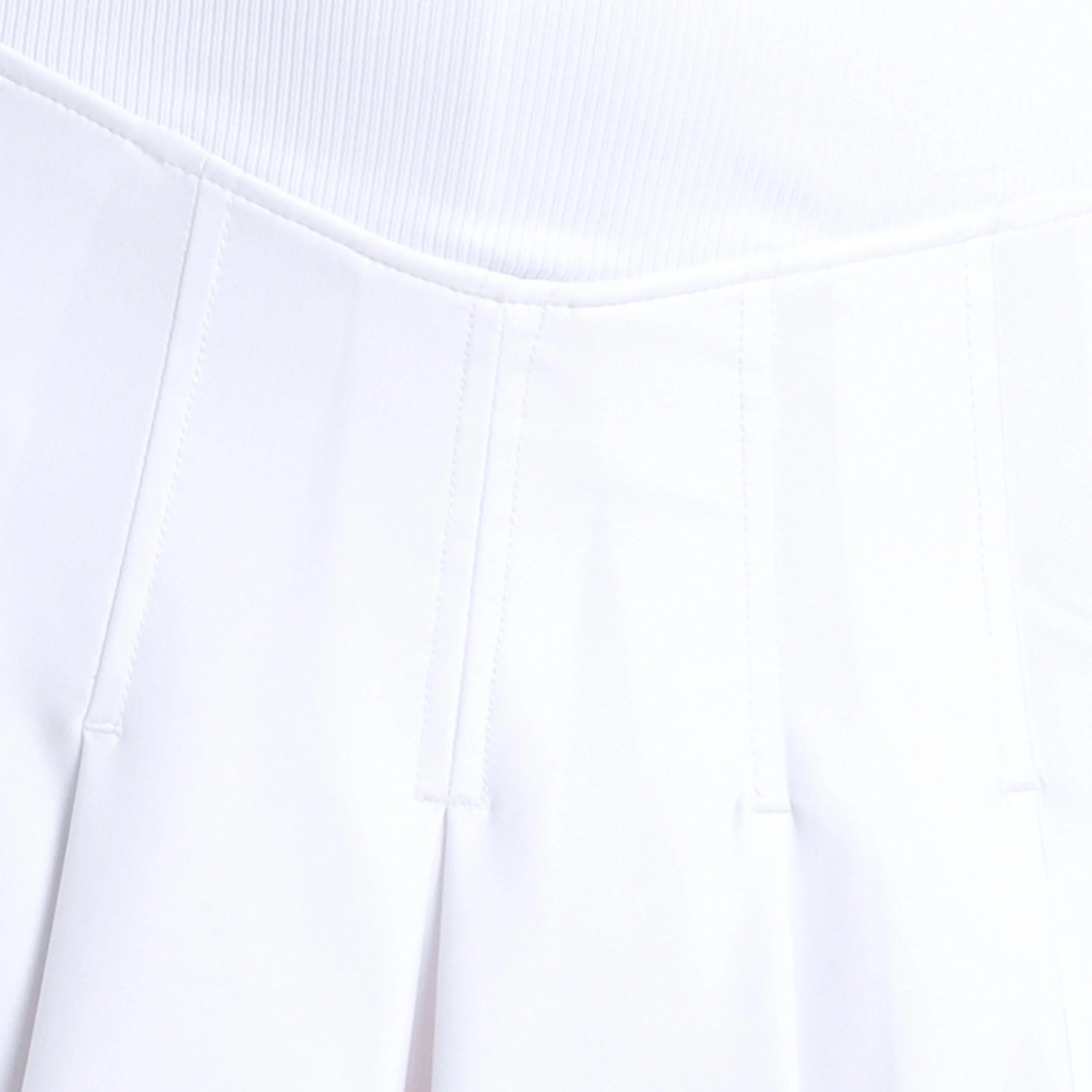 Glow Set Pleat Falda Mujeres - blanco, rosa - Image 5