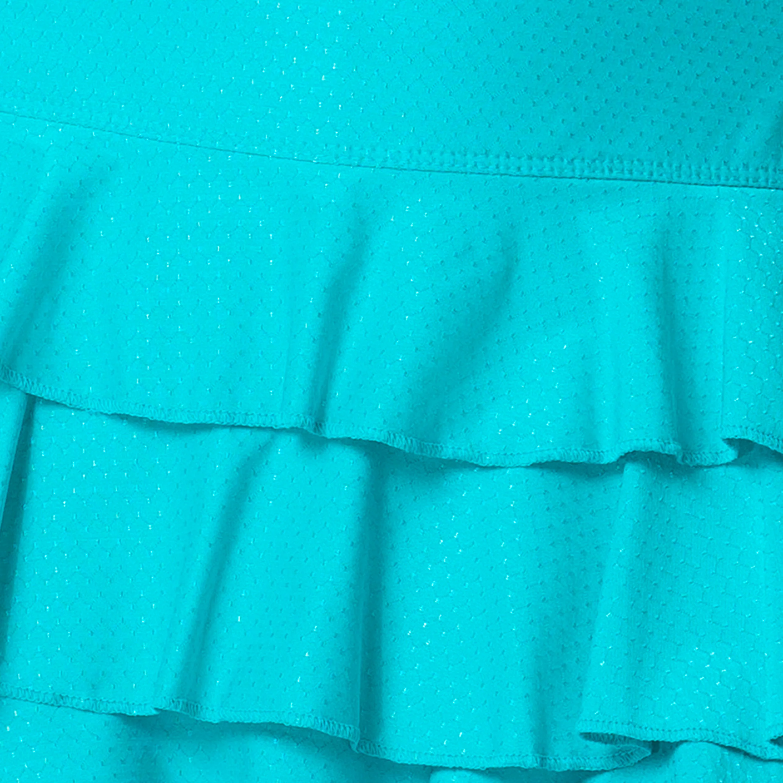 Linen Nouveau Awesome Ruffle Falda Mujeres-turquesa - Image 4