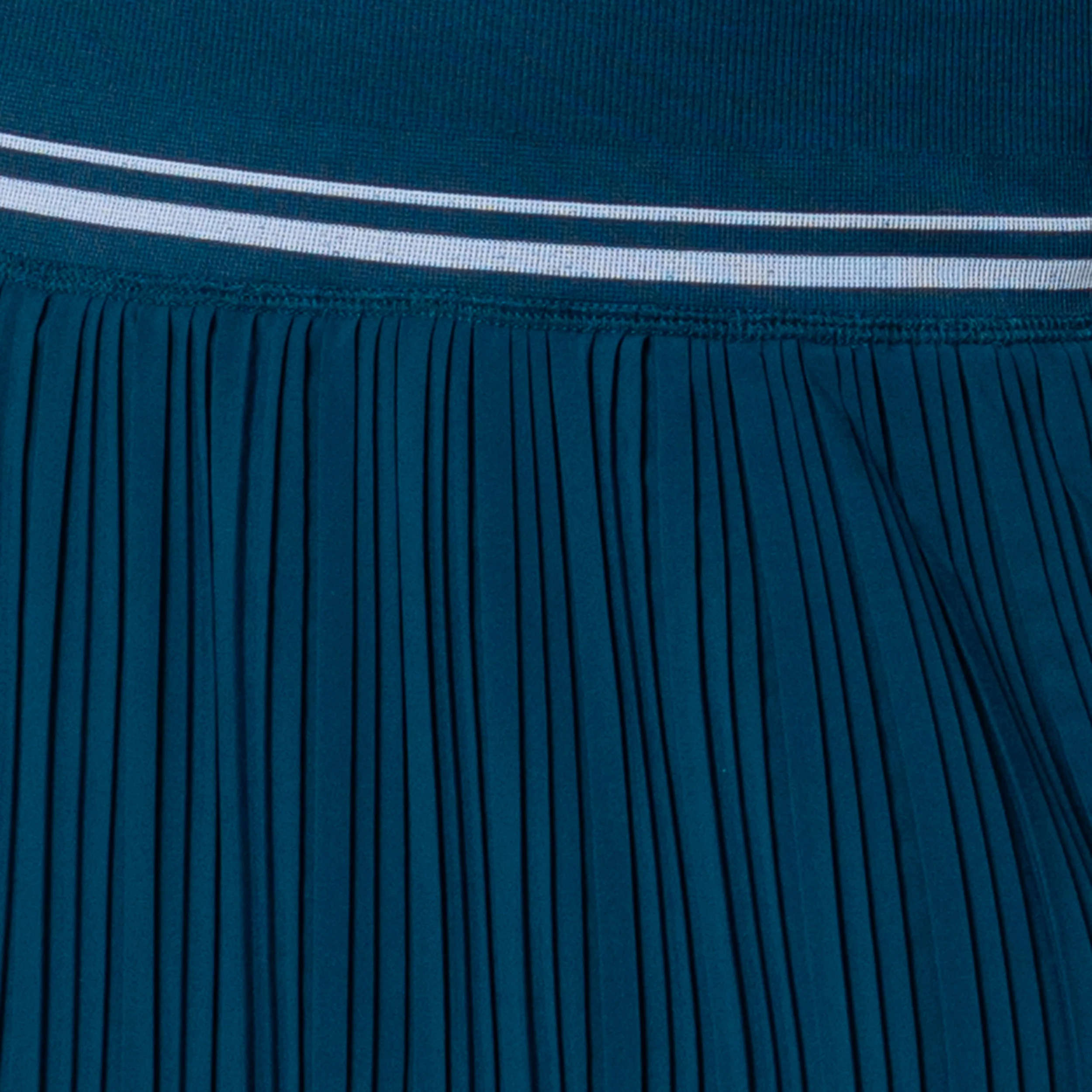 Motion Pleated Falda Mujeres - azul oscuro, blanco - Image 4