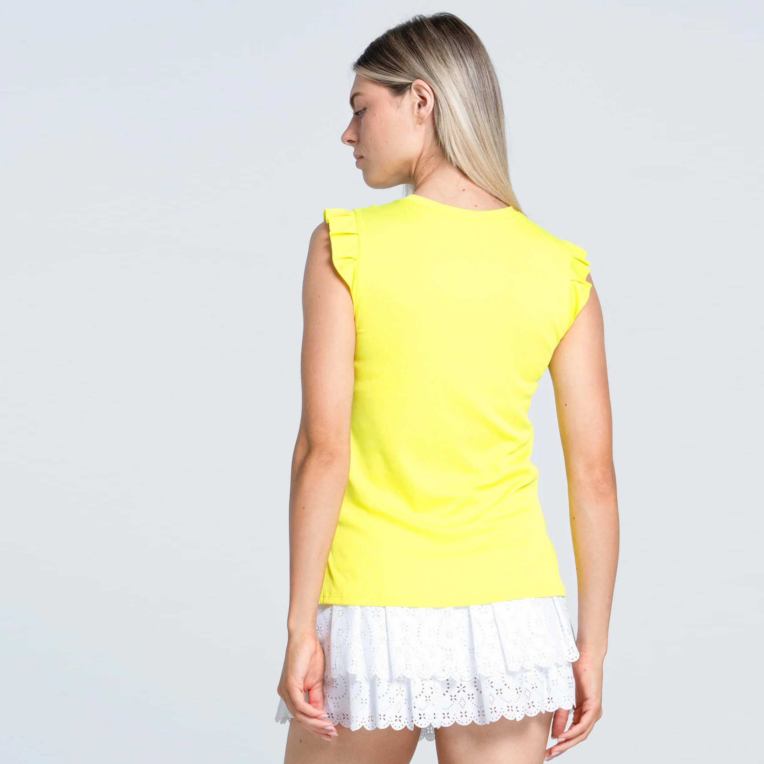 Snake Rattle N'Roll Bring It On Rib Camiseta de tirantes Mujeres - blanco, negro - Image 2