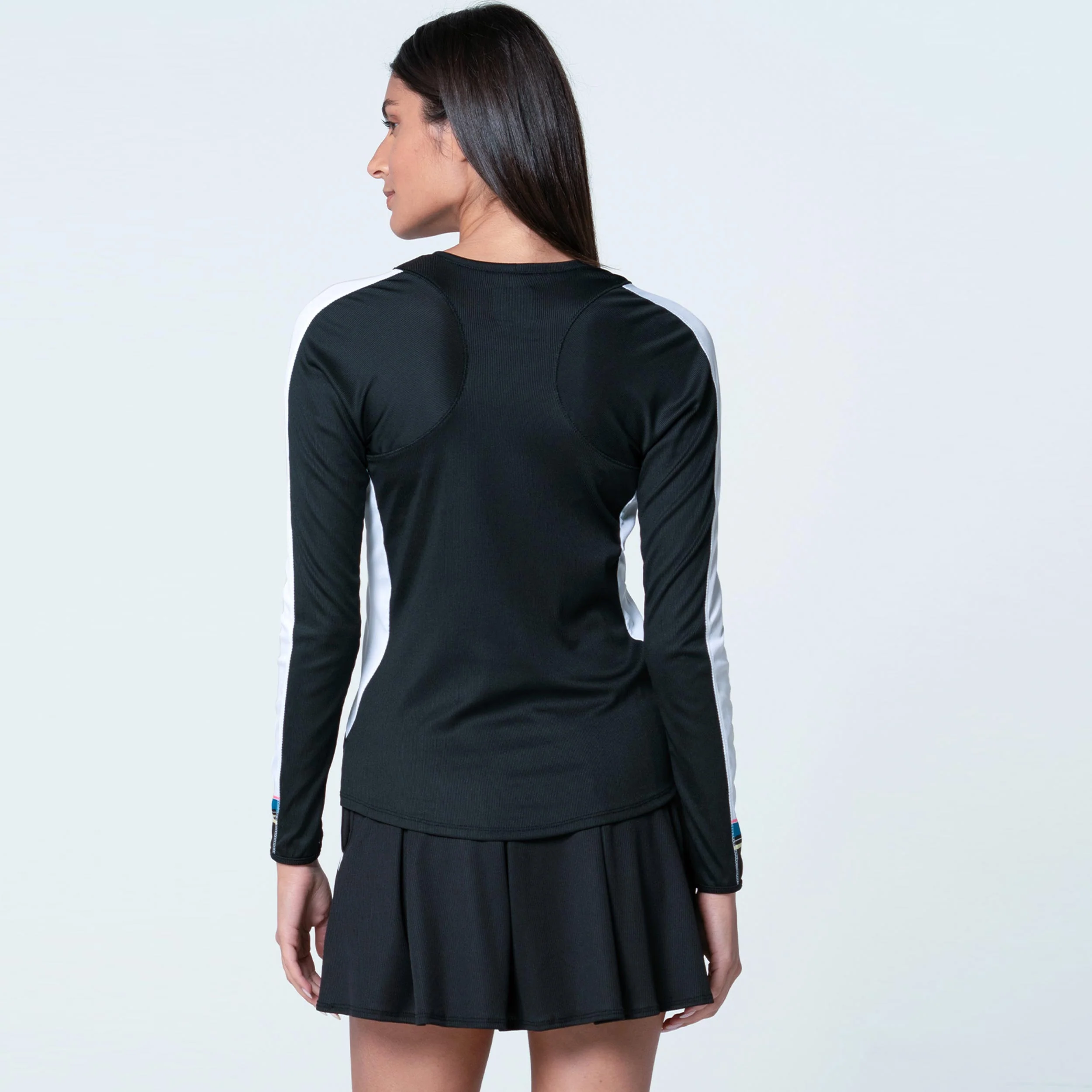 Stripe It Up Camiseta De Tirantes Mujeres-Negro,Multicolor - Image 2