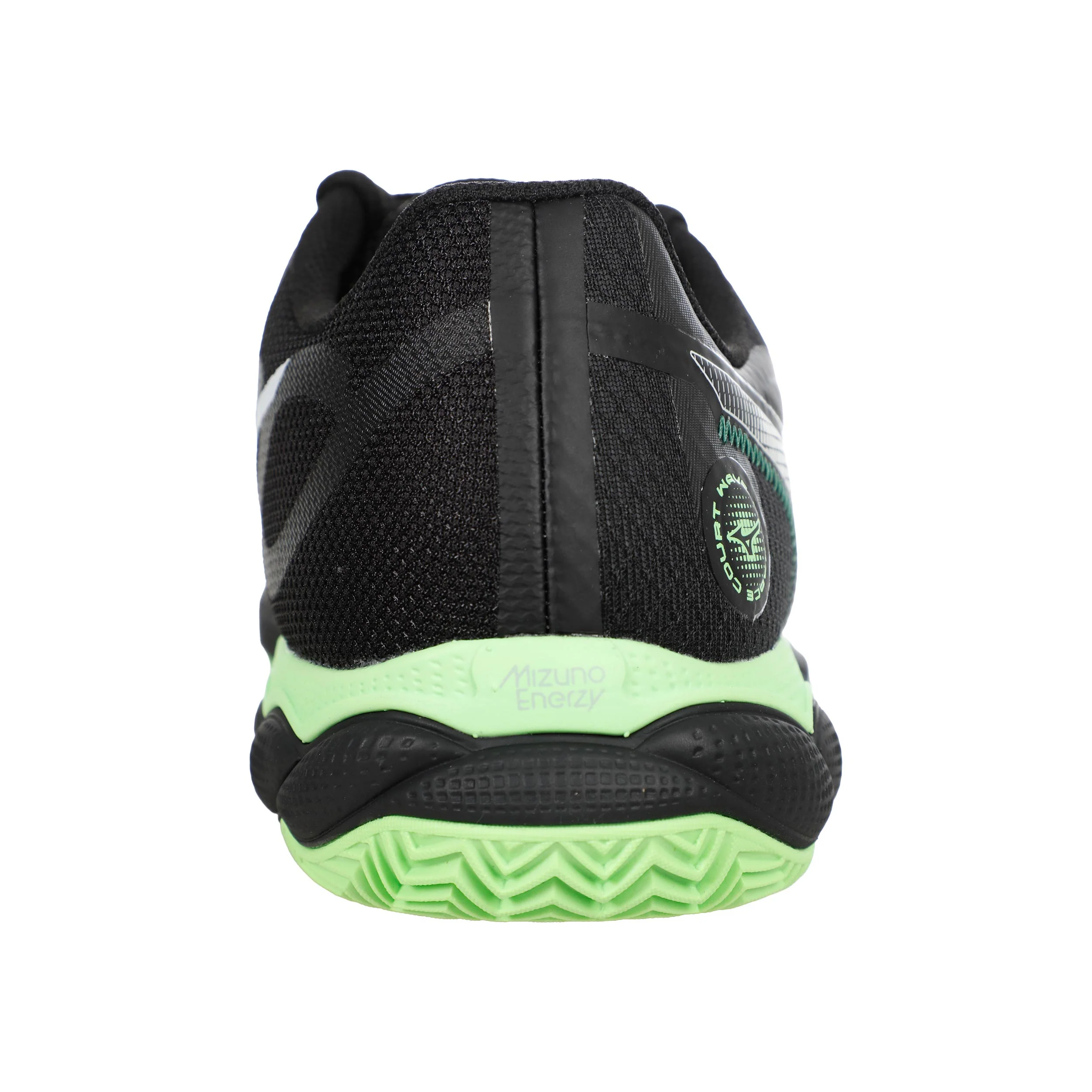 WAVE ENFORCE COURT PADEL Zapatilla de pádel Hombres-negro, verde neón - Image 5