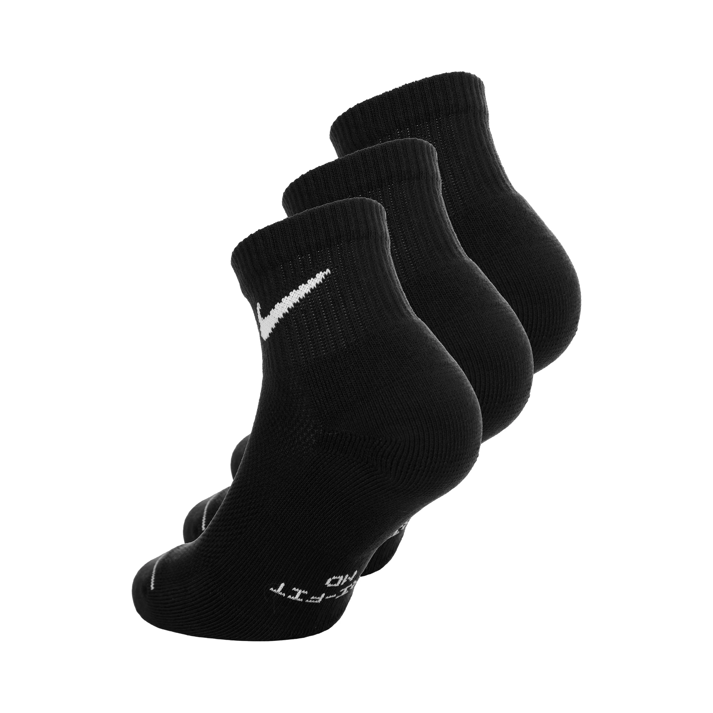 Ankle Calcetines de tenis Pack de 3 Unisex - negro - Image 2