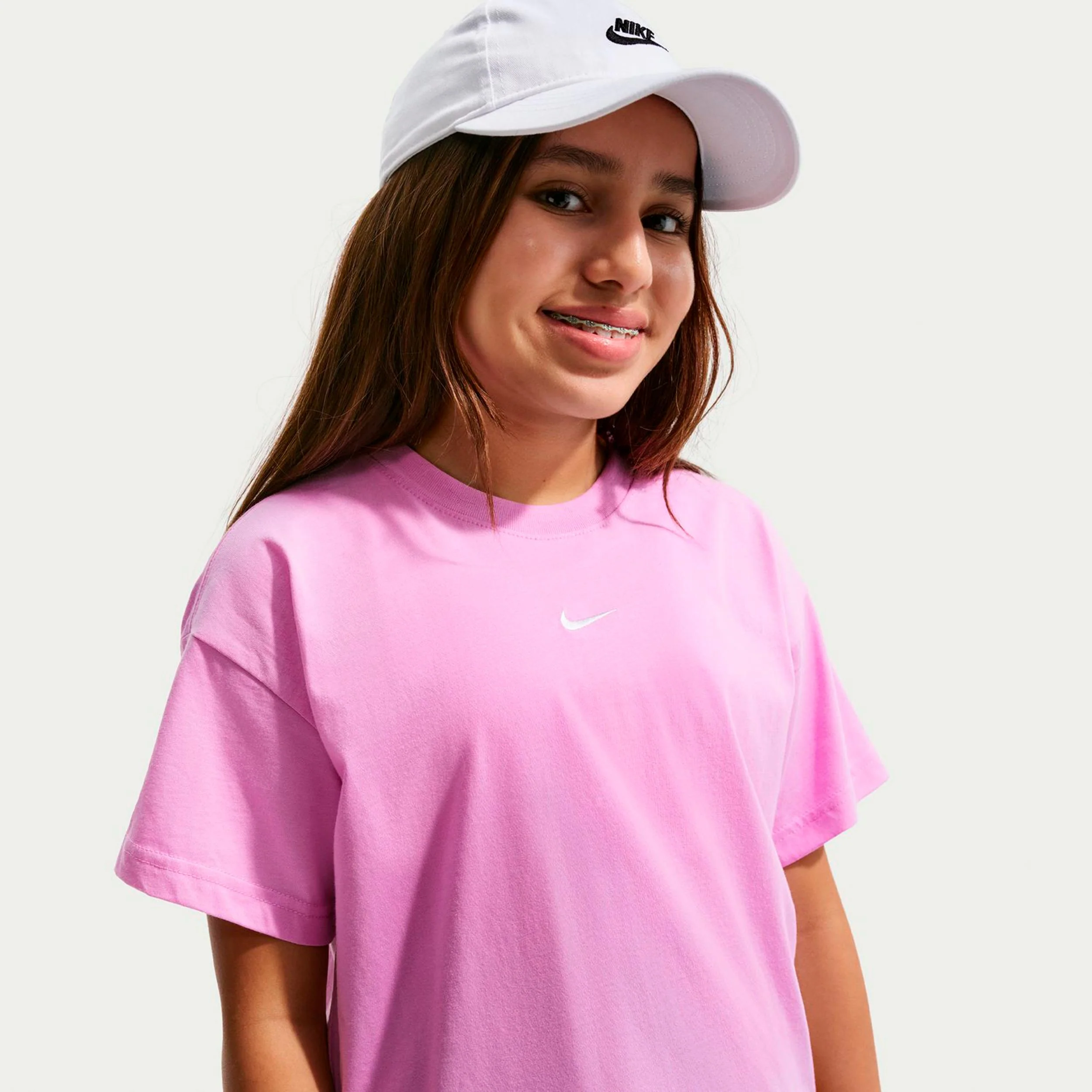 Boxy Essential Camiseta de manga corta Niños-morado - Image 2