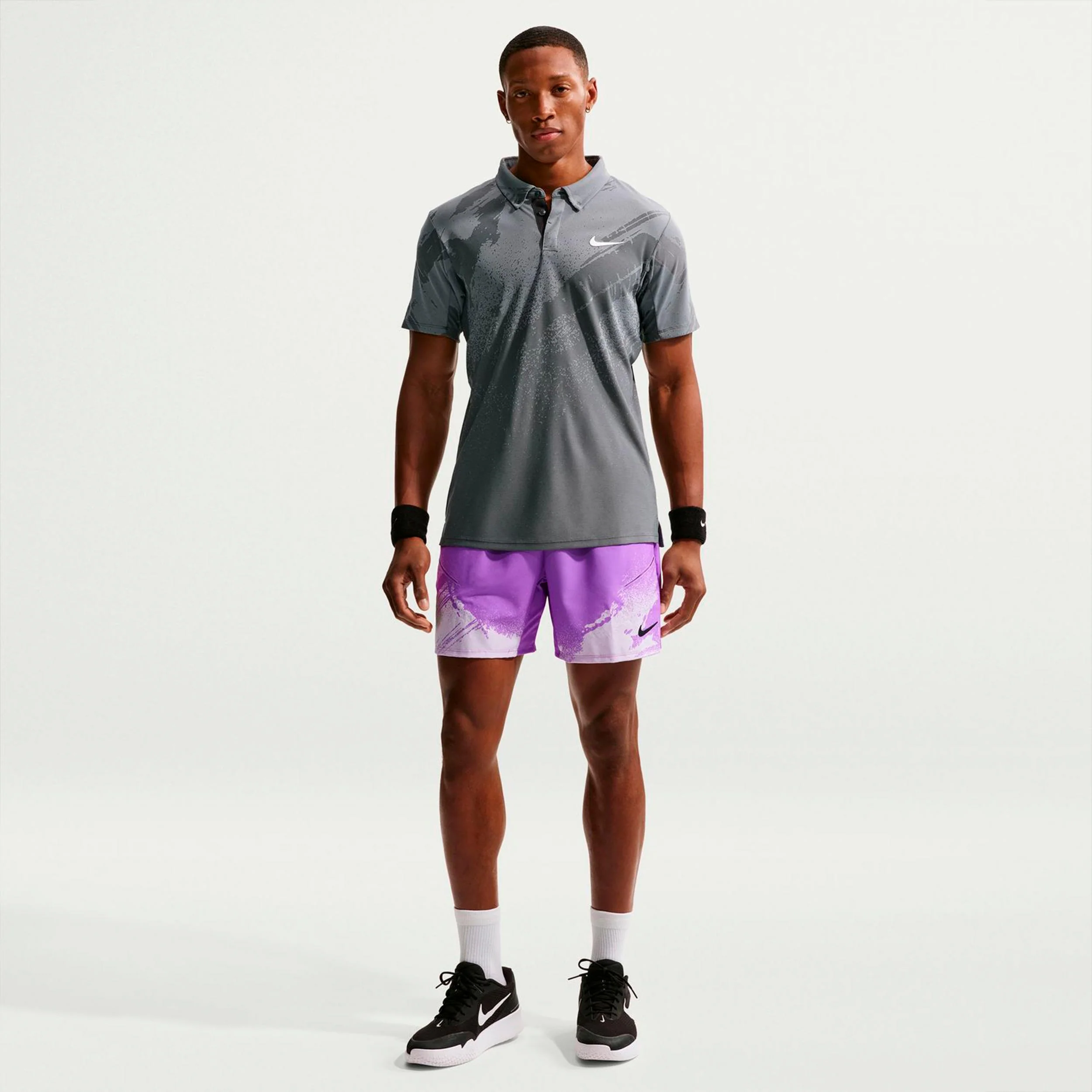 Carlos Alcaraz Court Dri-Fit Slam Shorts Hombres - violeta - Image 2