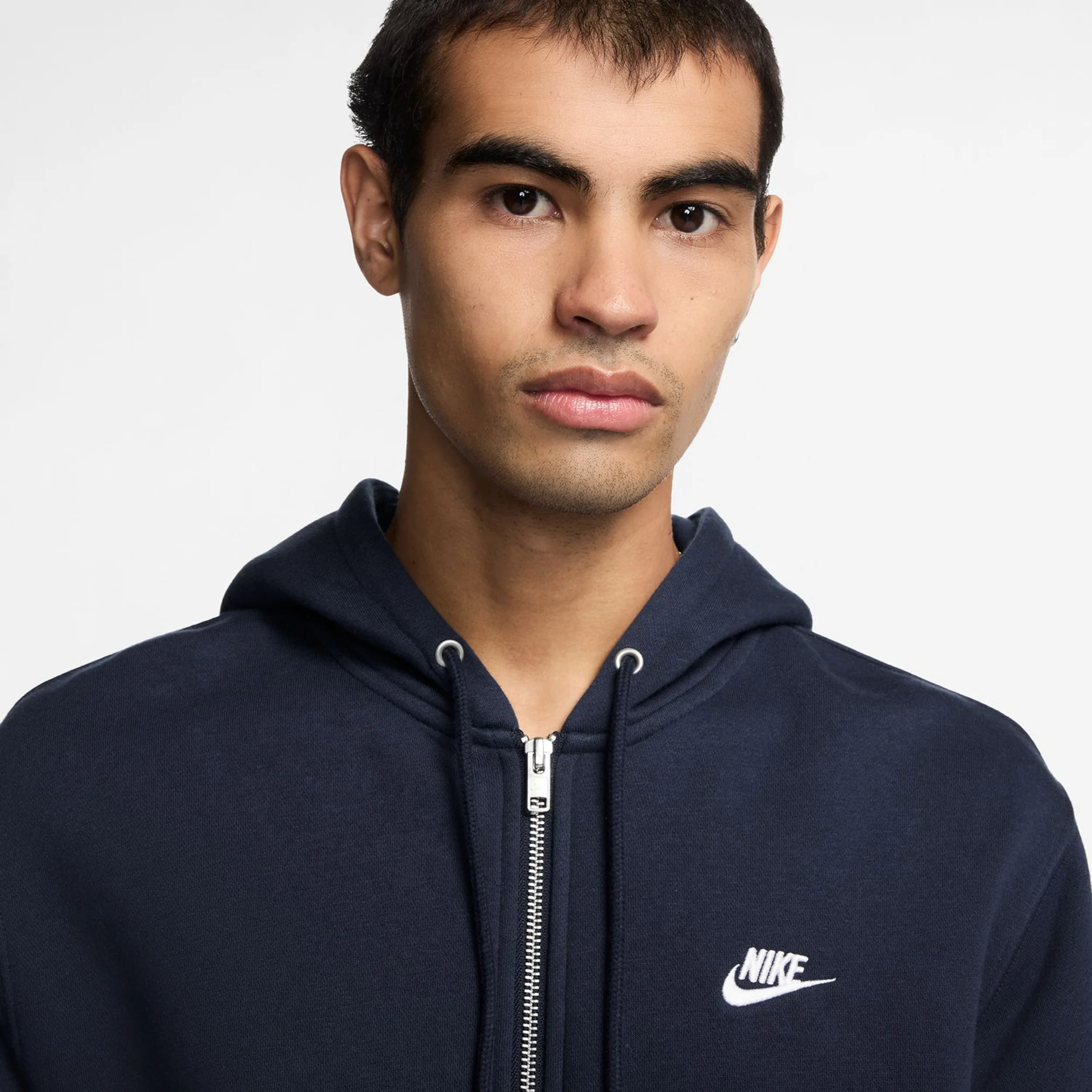 Club Bb Full-Zip Sudadera Con Cremallera Hombres-Azul Oscuro - Image 3