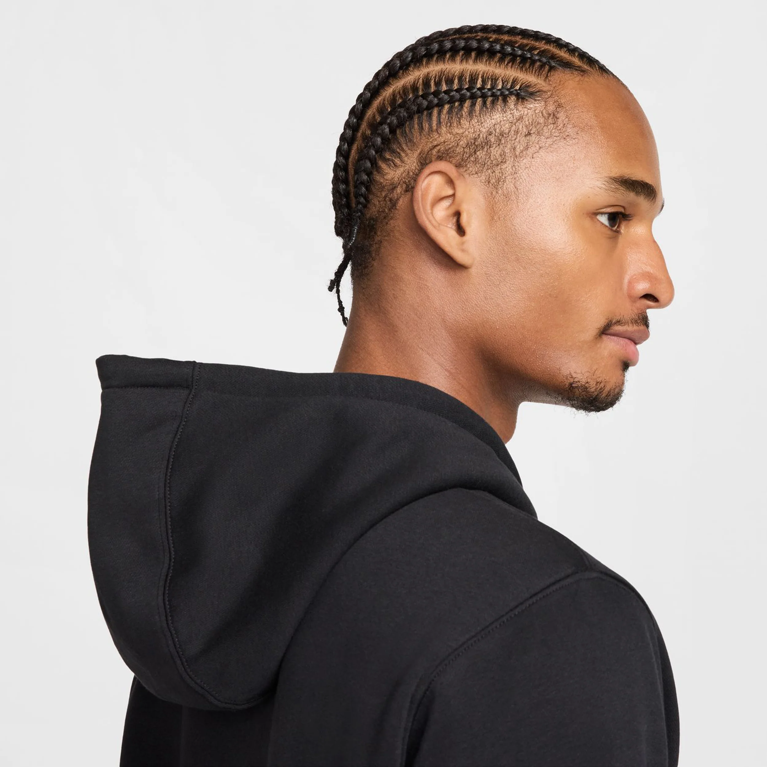 Club Bb Full-Zip Sudadera Con Cremallera Hombres-Negro - Image 7