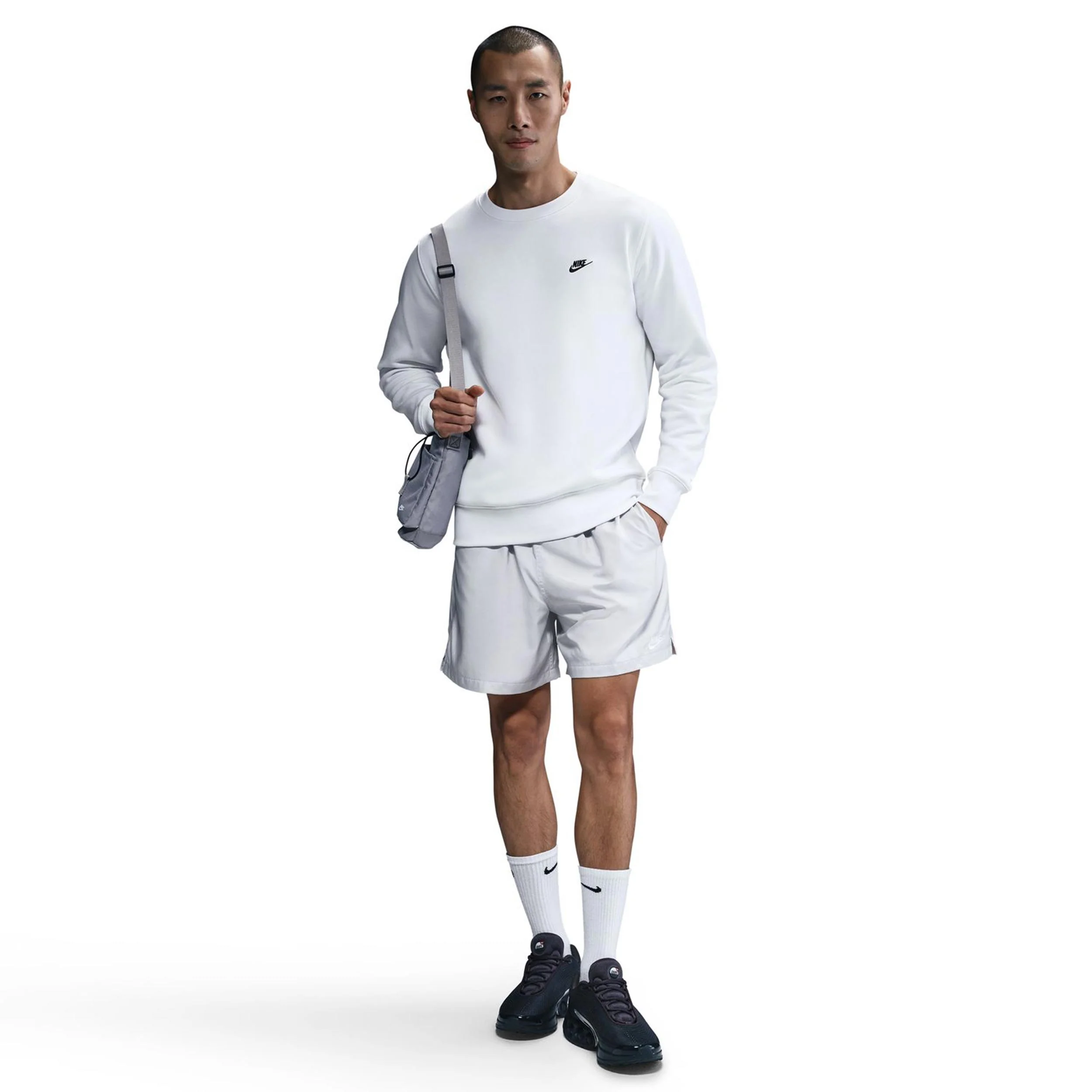 Club Crew Sudadera Hombres-Blanco