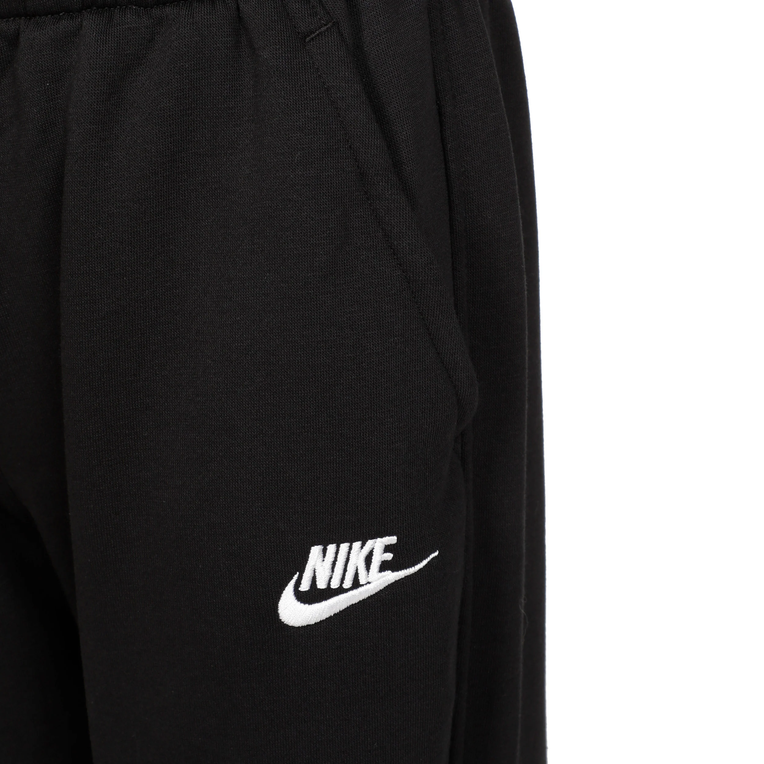 Club Fleece Loose Pantalón De Entrenamiento Chicas-Negro,Blanco - Image 3