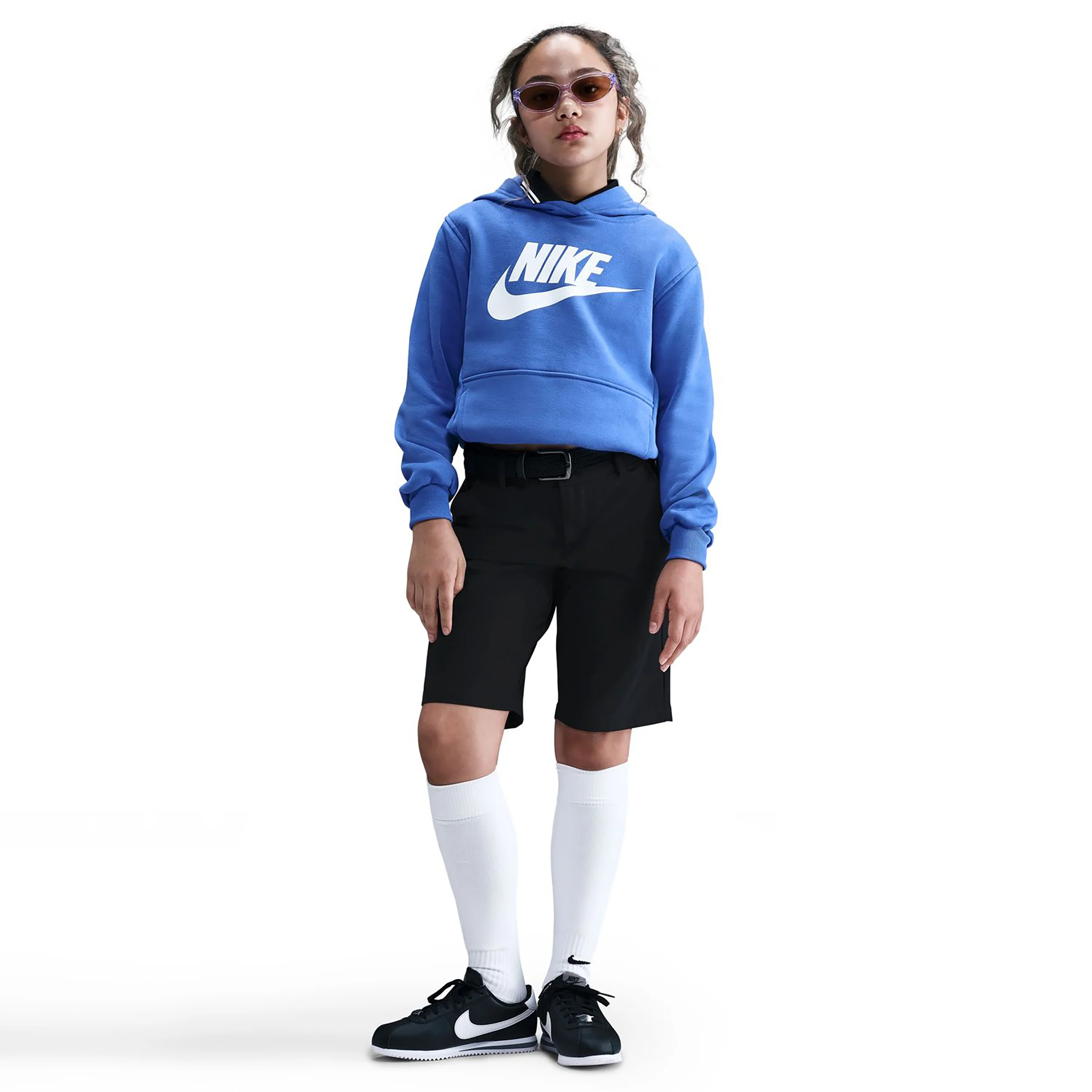 Club Fleece Sudadera Con Capucha Niños-Azul
