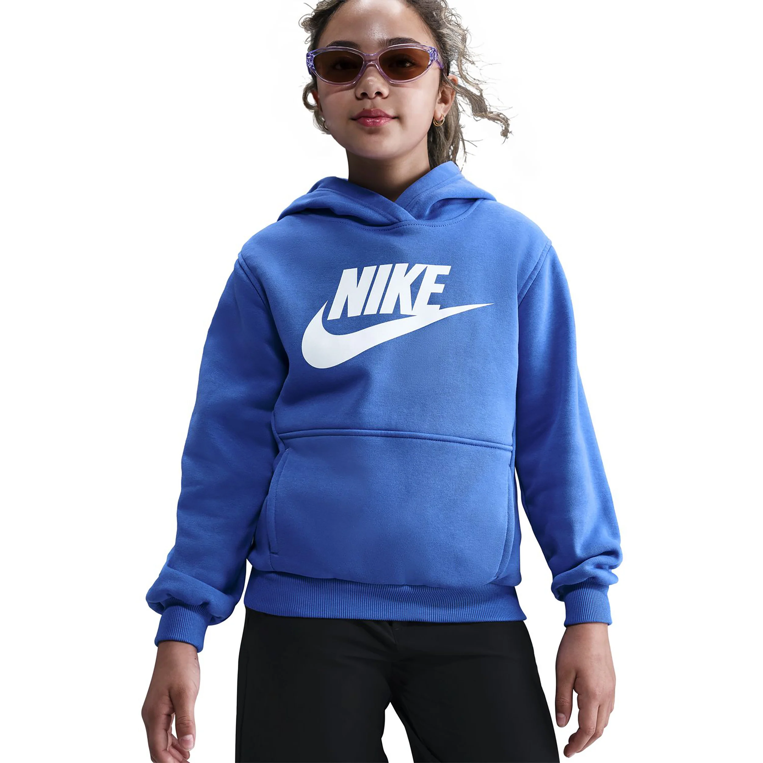 Club Fleece Sudadera Con Capucha Niños-Azul - Image 3