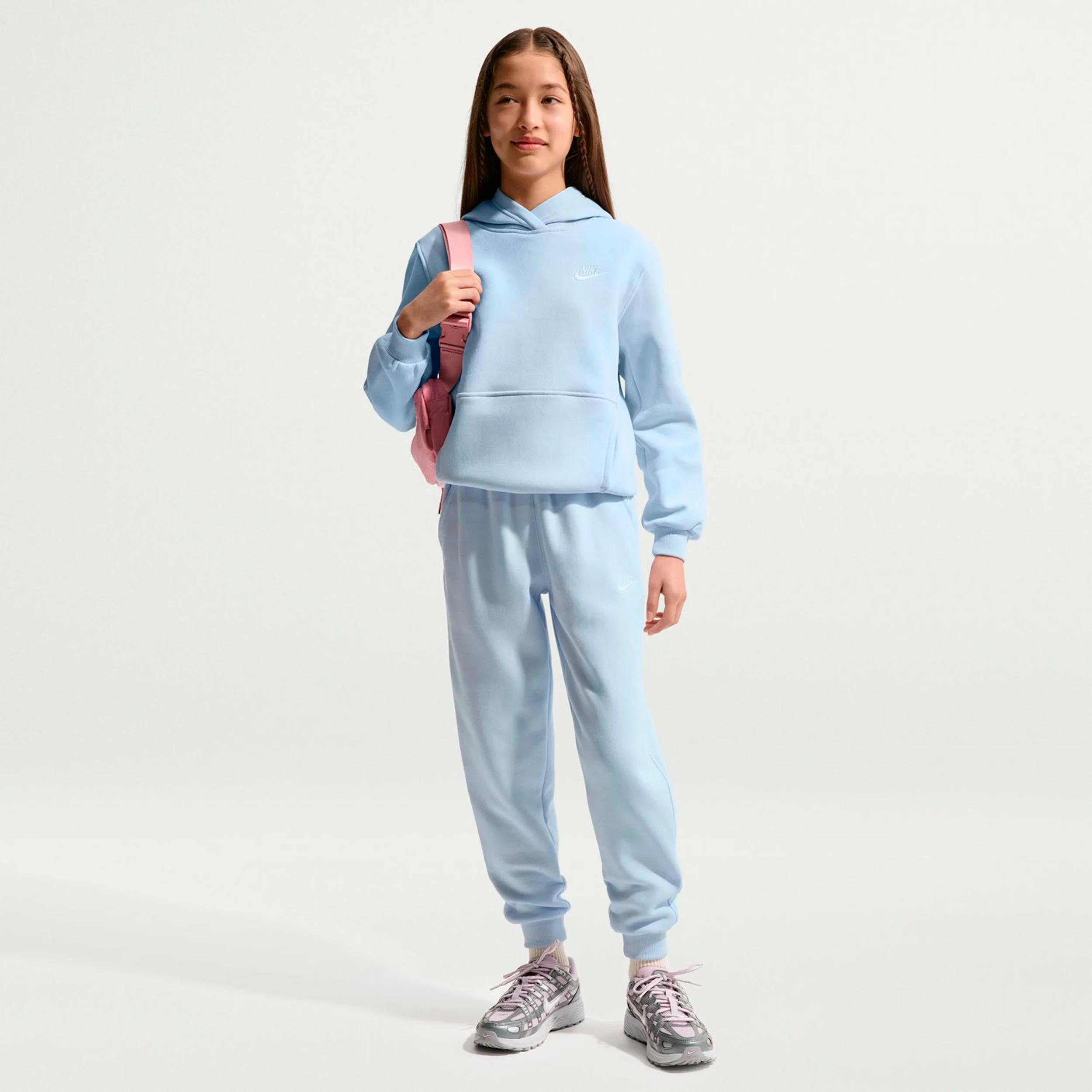 Club Fleece Sudadera con capucha Niños - azul claro - Image 2