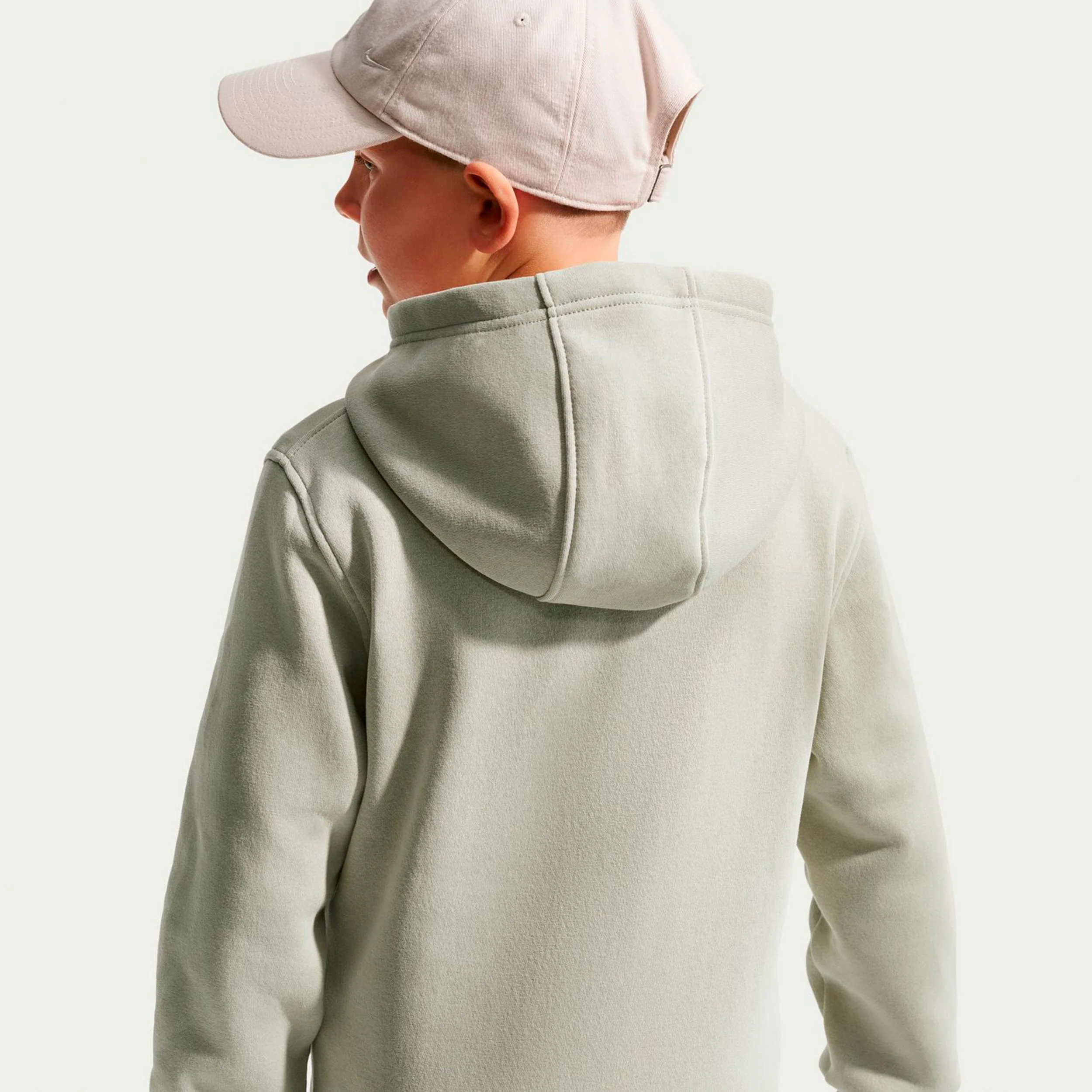 Club Fleece Sudadera con capucha Niños - blanco rot - Image 4