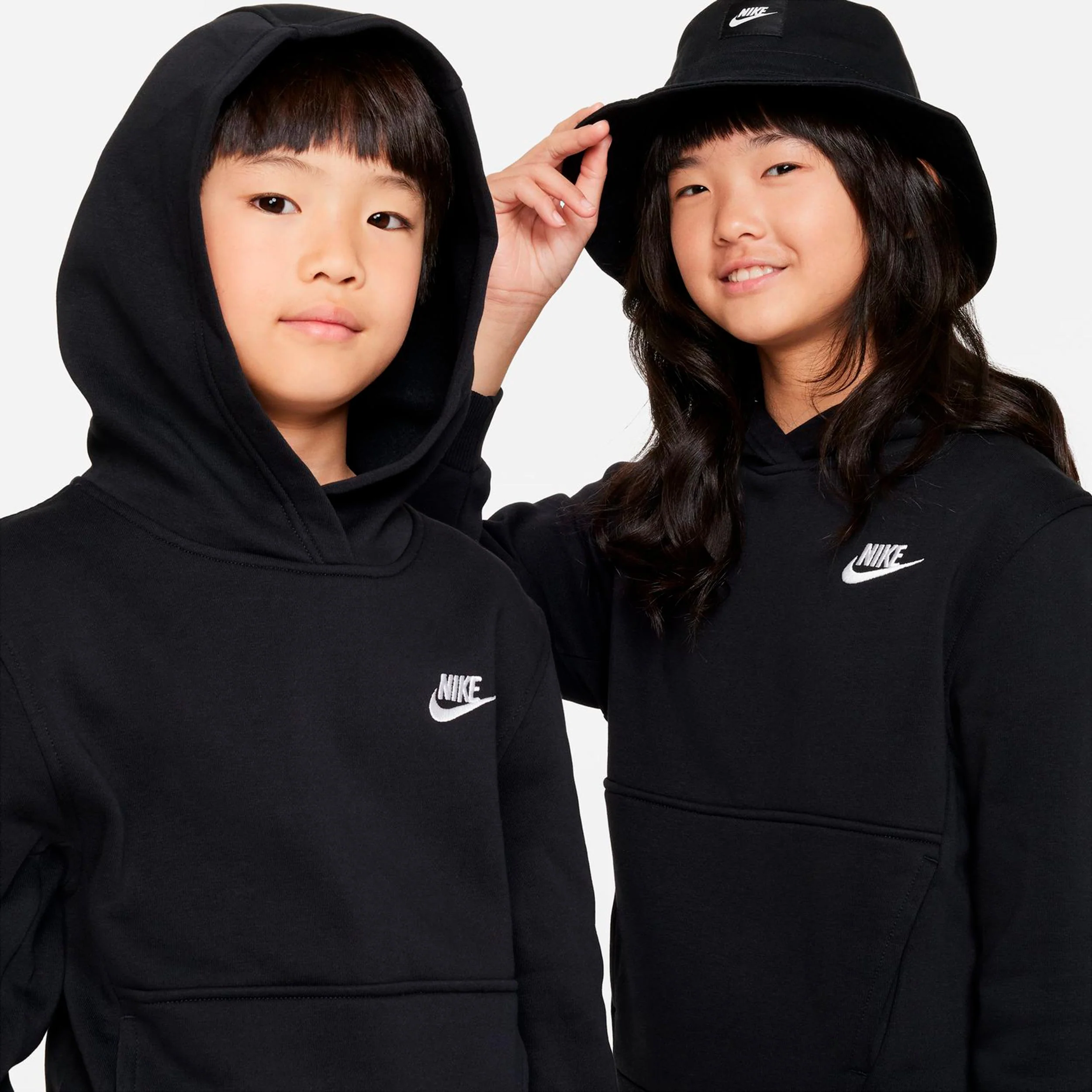 Club Fleece Sudadera con capucha Niños - negro - Image 3