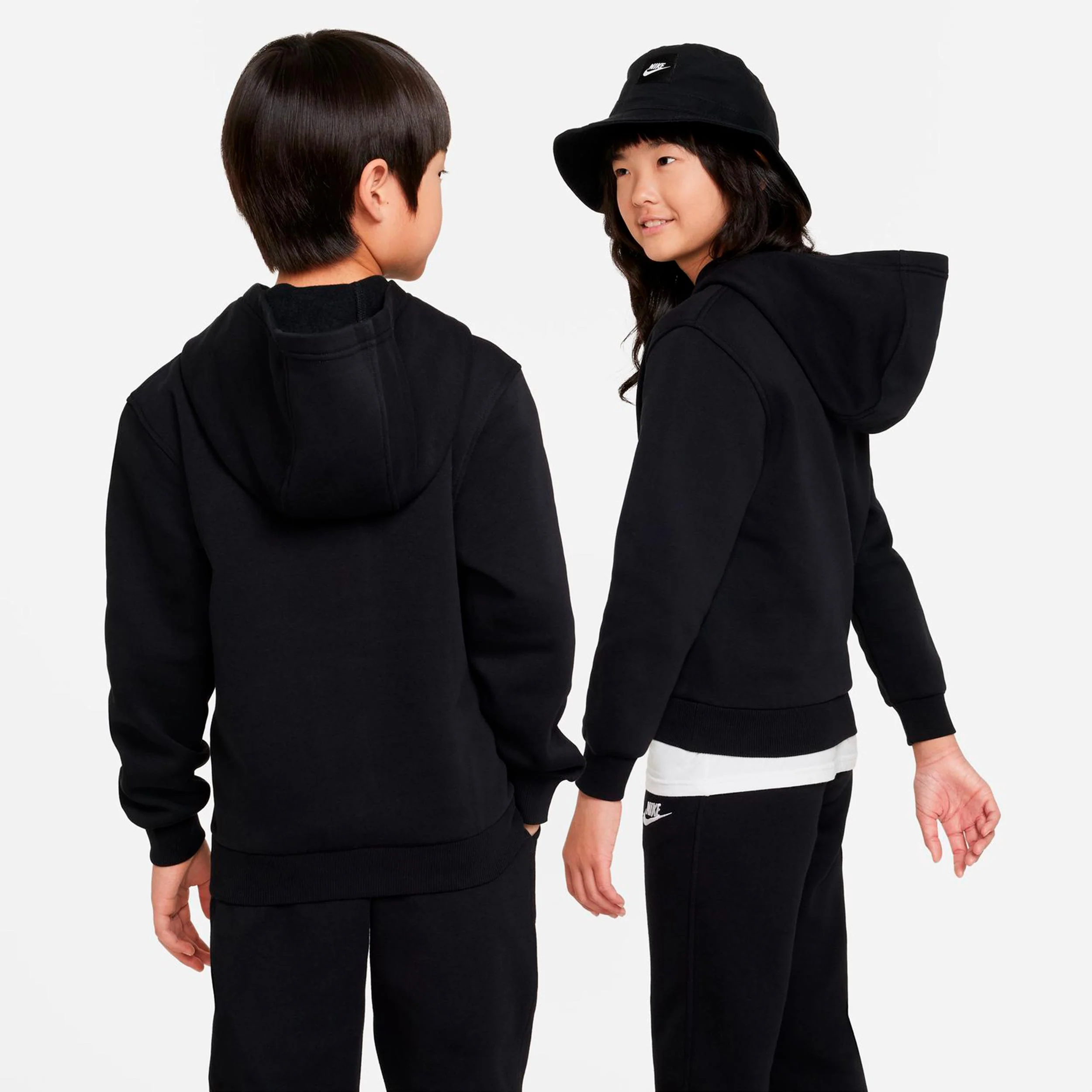 Club Fleece Sudadera con capucha Niños - negro - Image 6