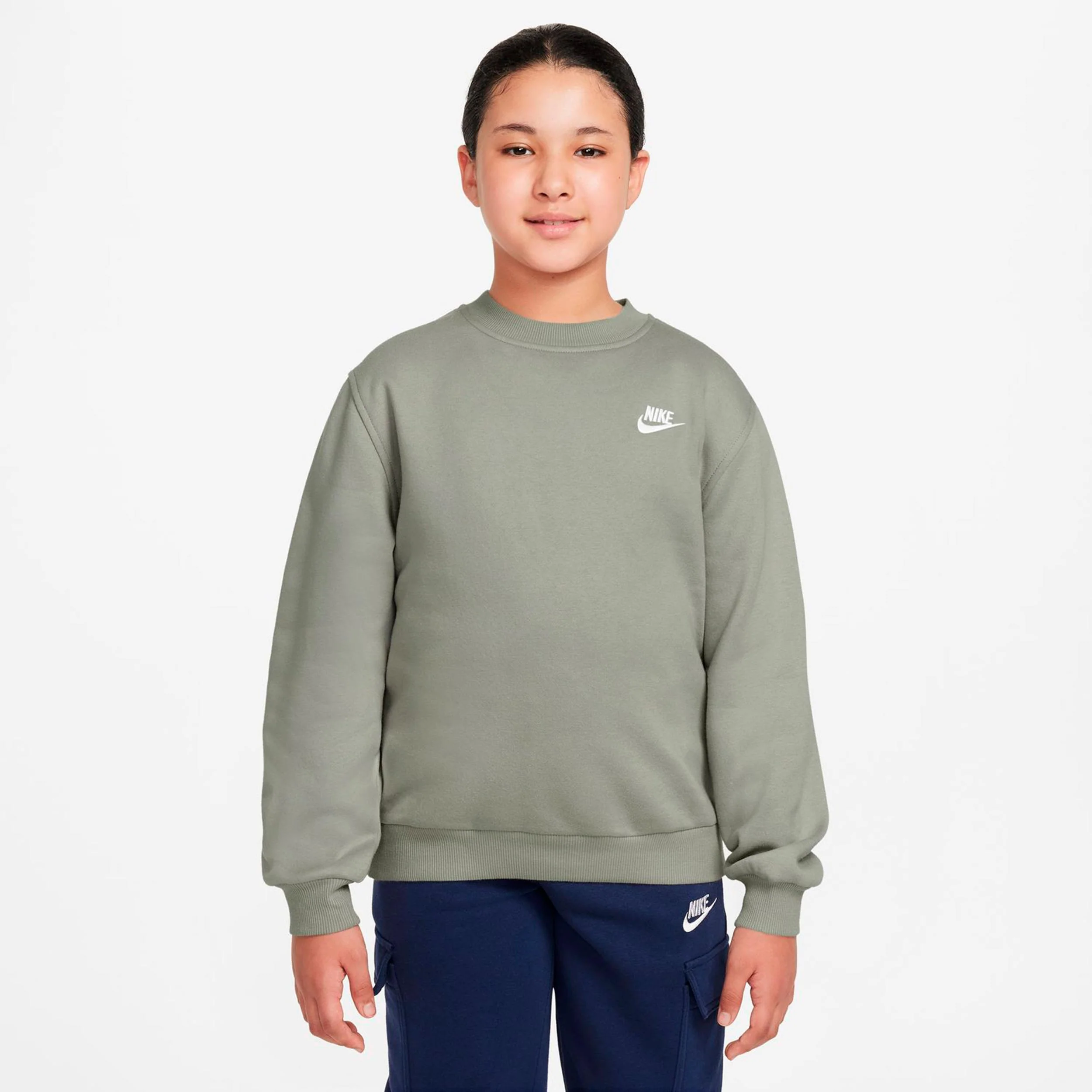 Club Fleece Sudadera Niños - blanco rot