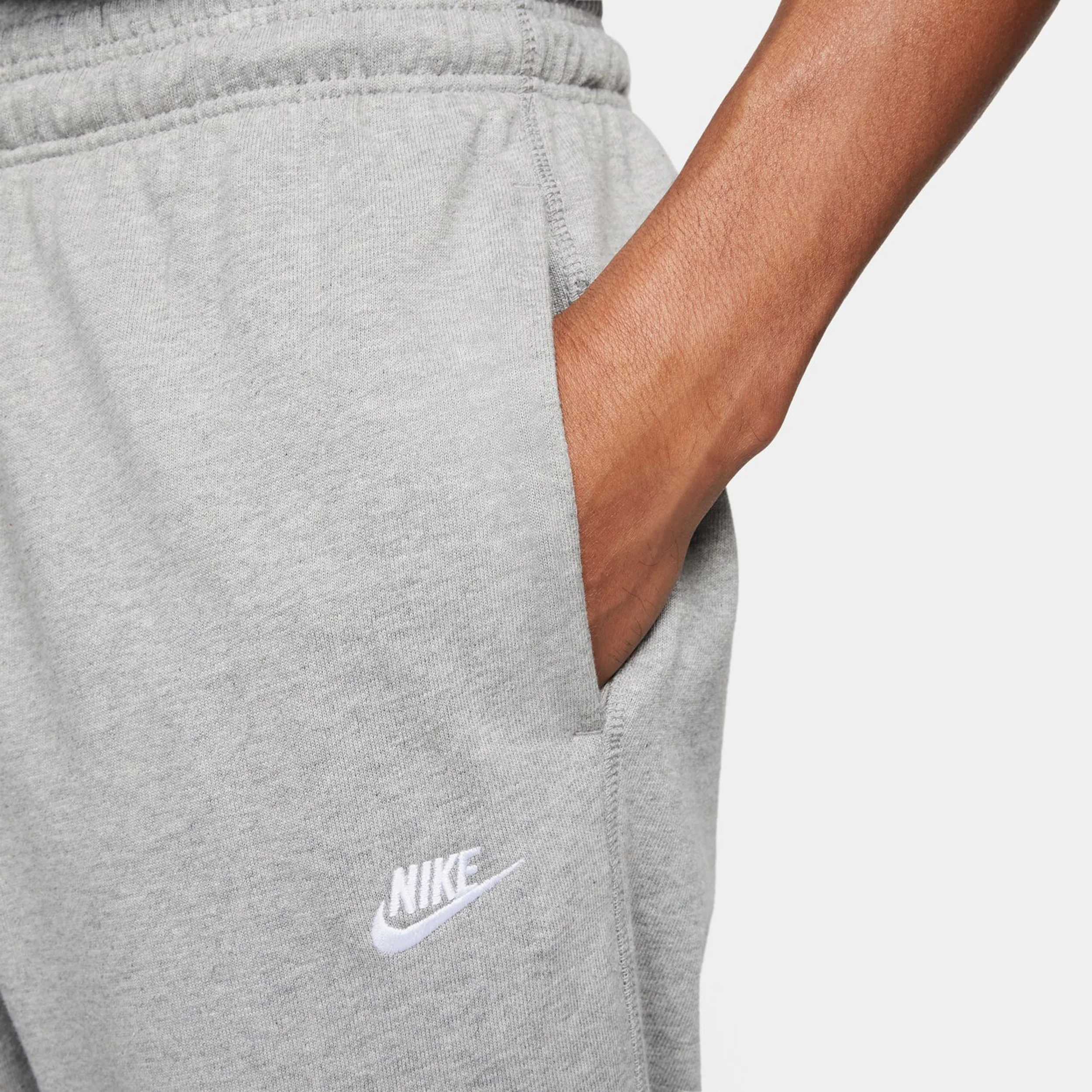 Club Knit Pantalón De Entrenamiento Hombres-Gris - Image 3