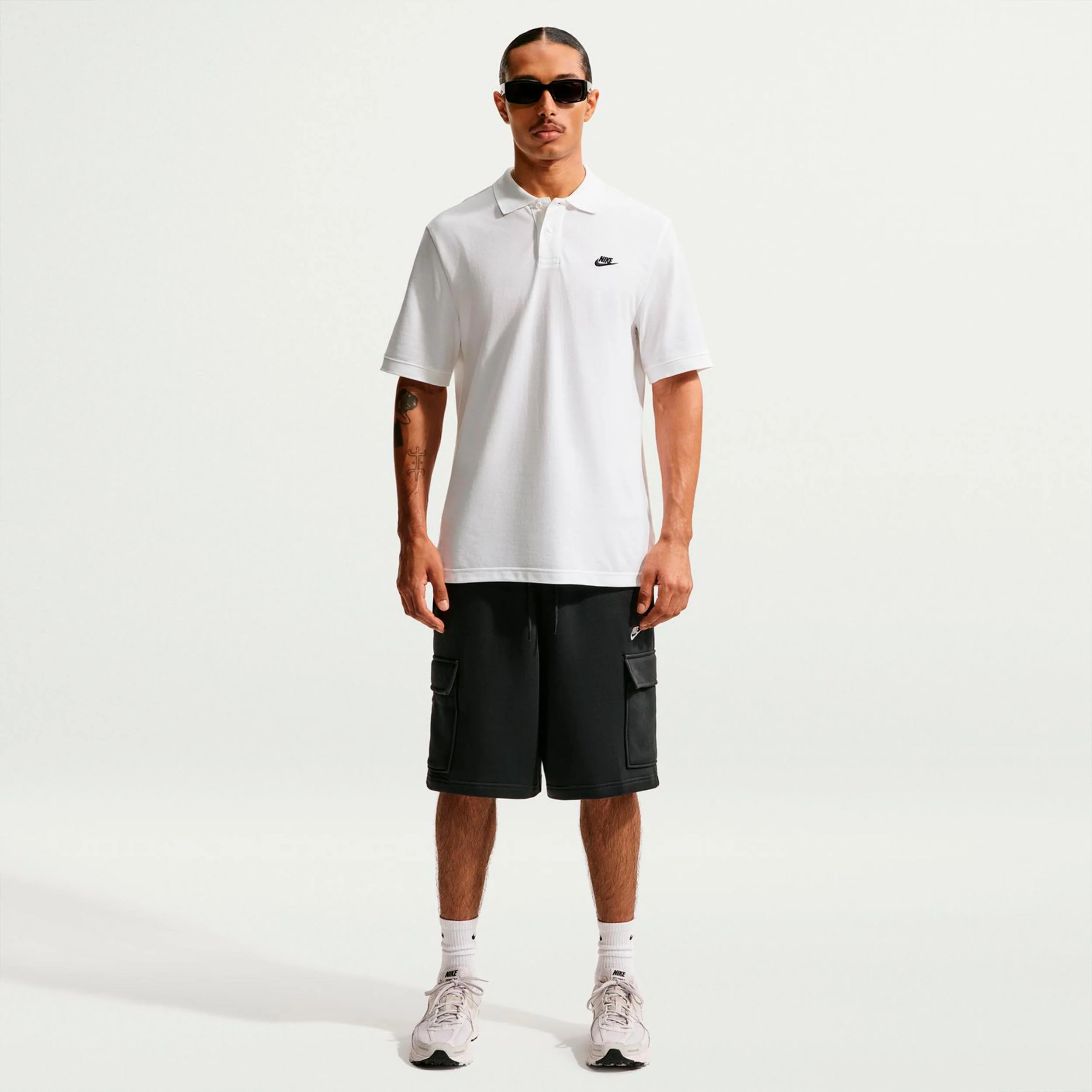 Club Pique Polo Hombres - blanco, negro - Image 2