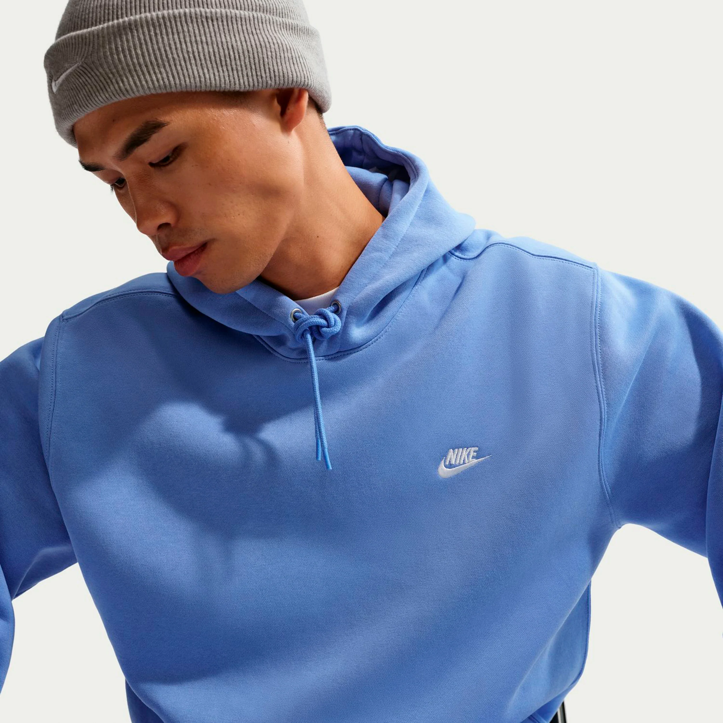 Club Sudadera con capucha Hombres-azul claro - Image 5