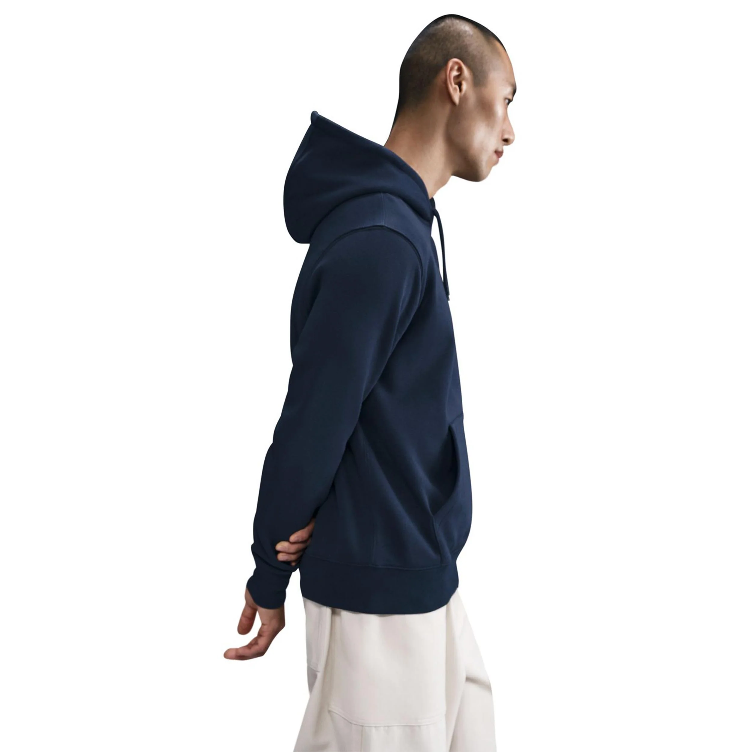 Club Sudadera Con Capucha Hombres-Azul Oscuro - Image 4