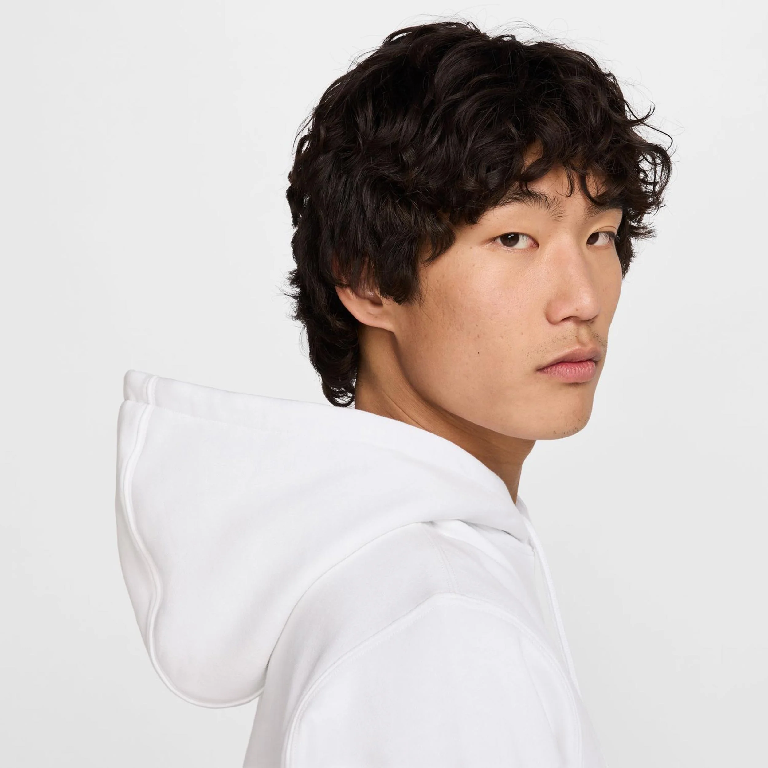 Club Sudadera Con Capucha Hombres-Blanco - Image 10