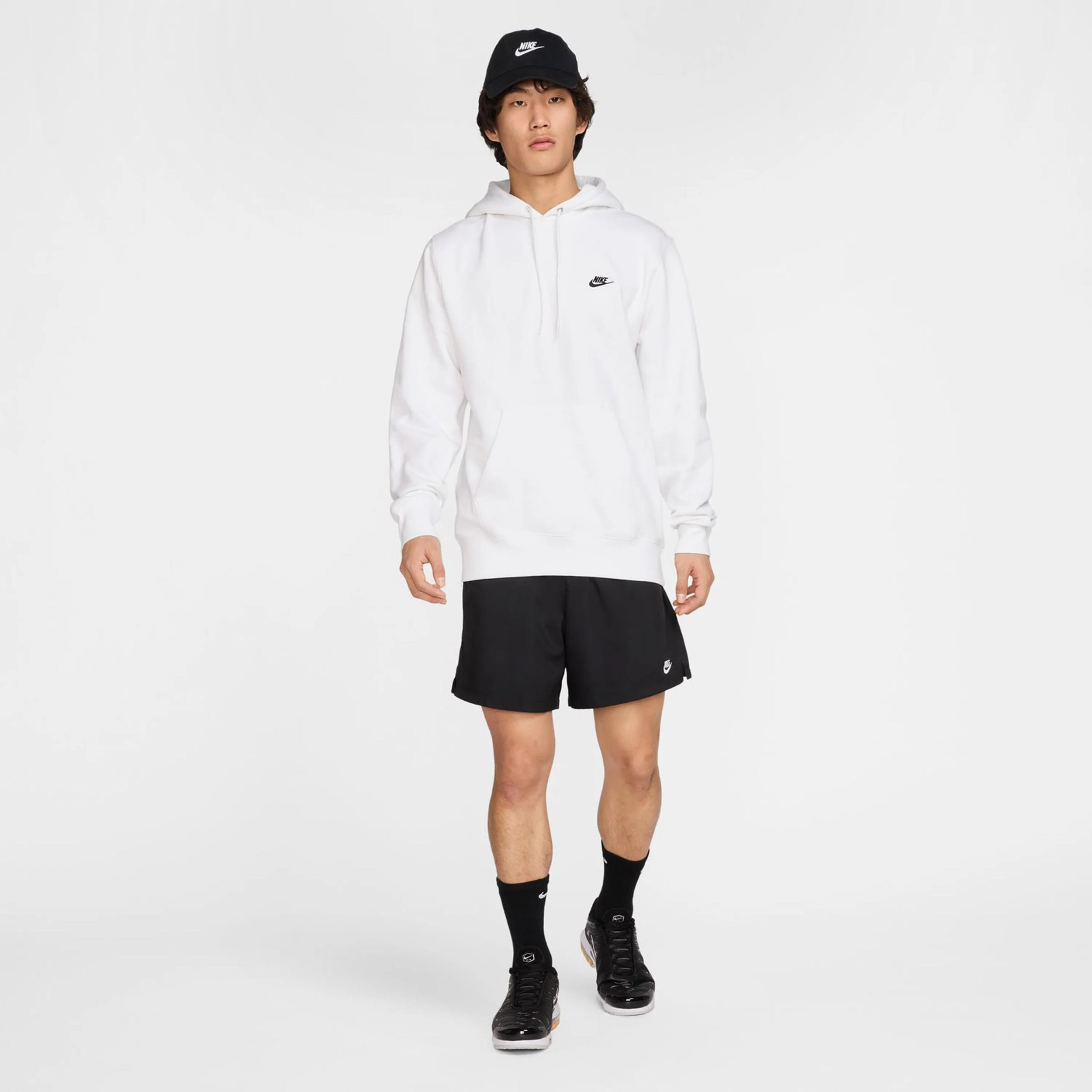 Club Sudadera Con Capucha Hombres-Blanco - Image 11
